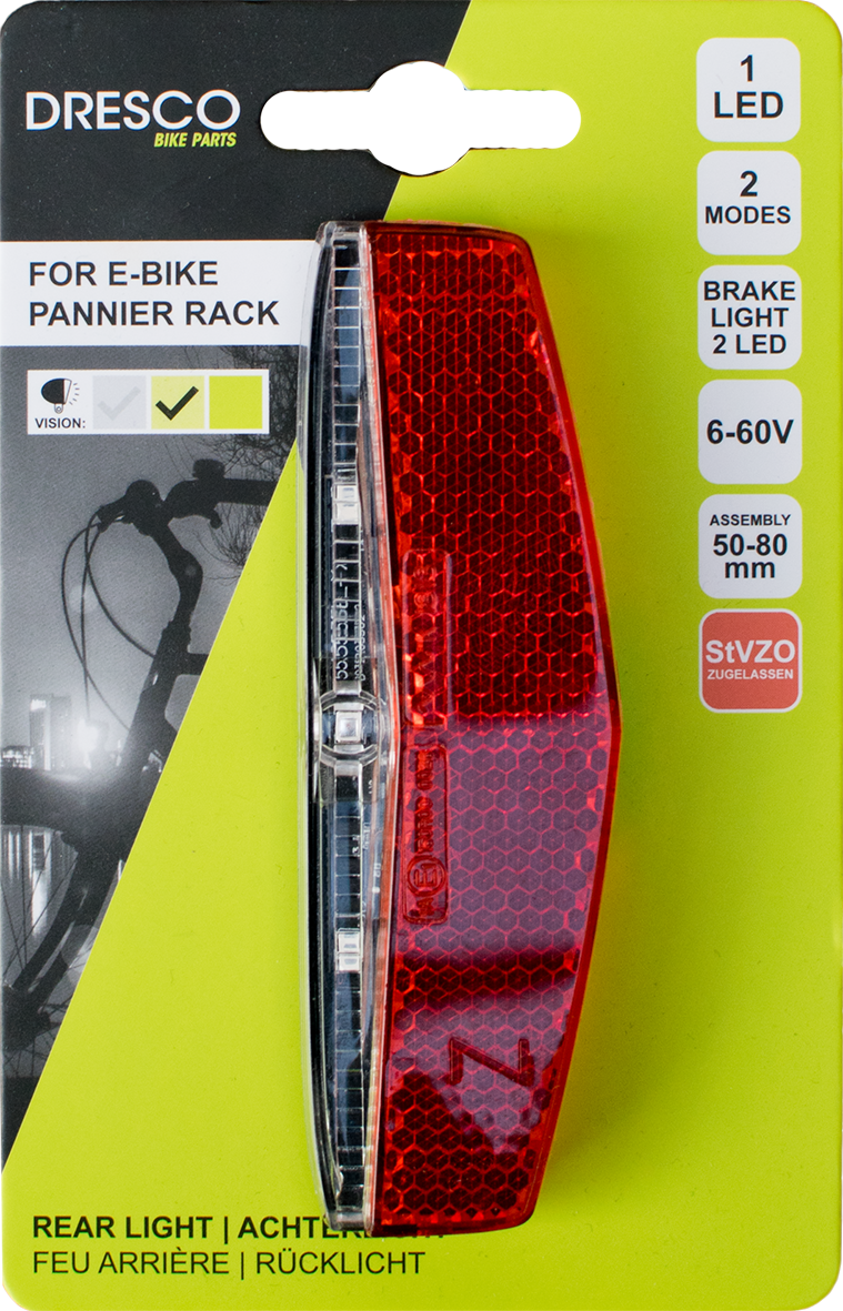 E-Bike Led Rücklicht Slimline