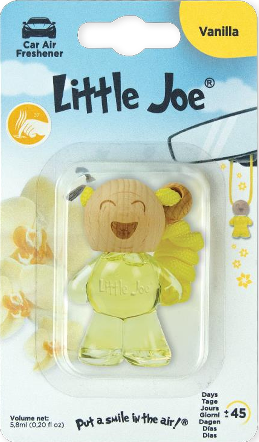 Lufterfrischer Little Joe Glass Bottle - verschiedene Düfte