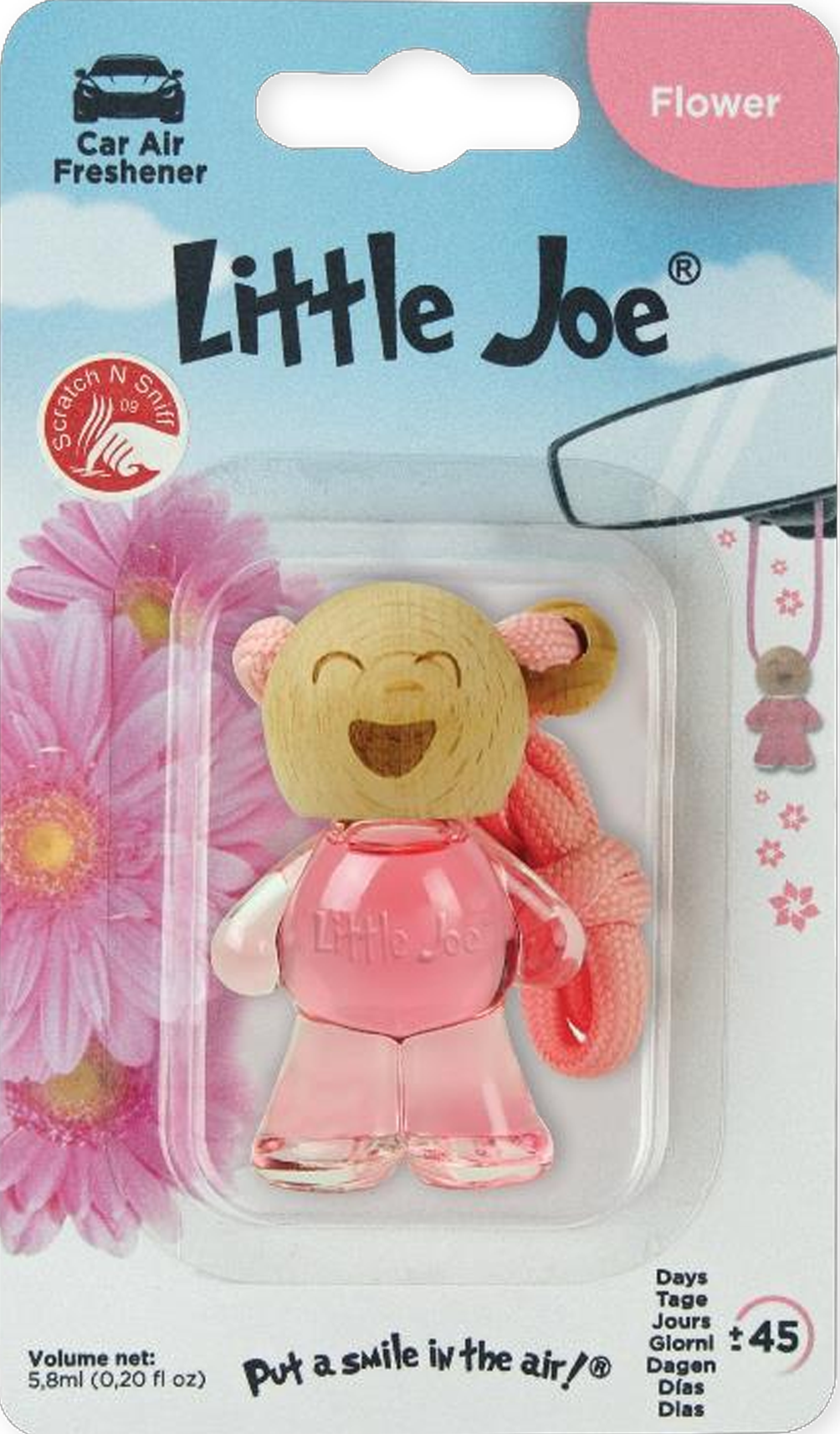 Lufterfrischer Little Joe Glass Bottle - verschiedene Düfte