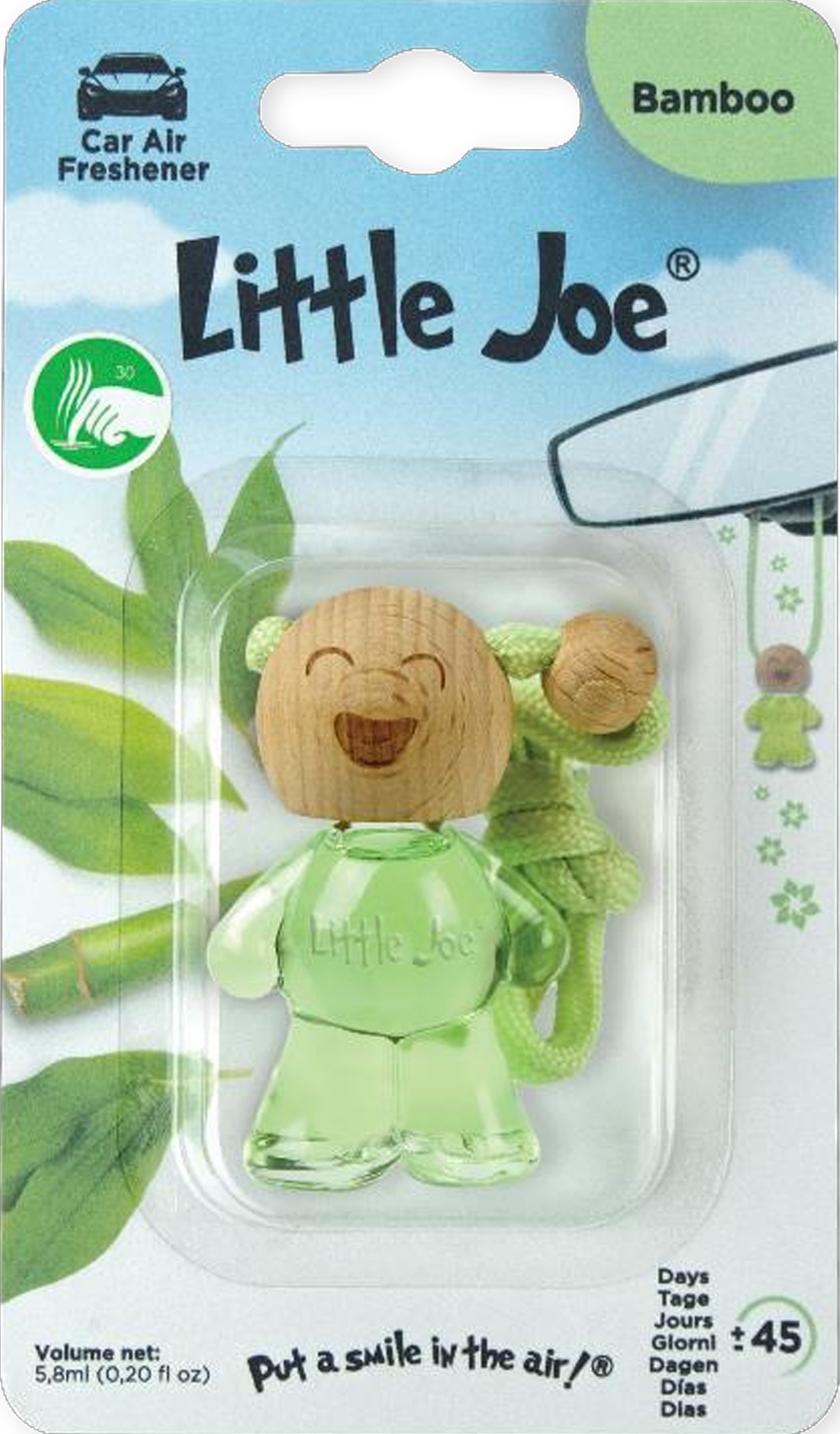 Lufterfrischer Little Joe Glass Bottle - verschiedene Düfte