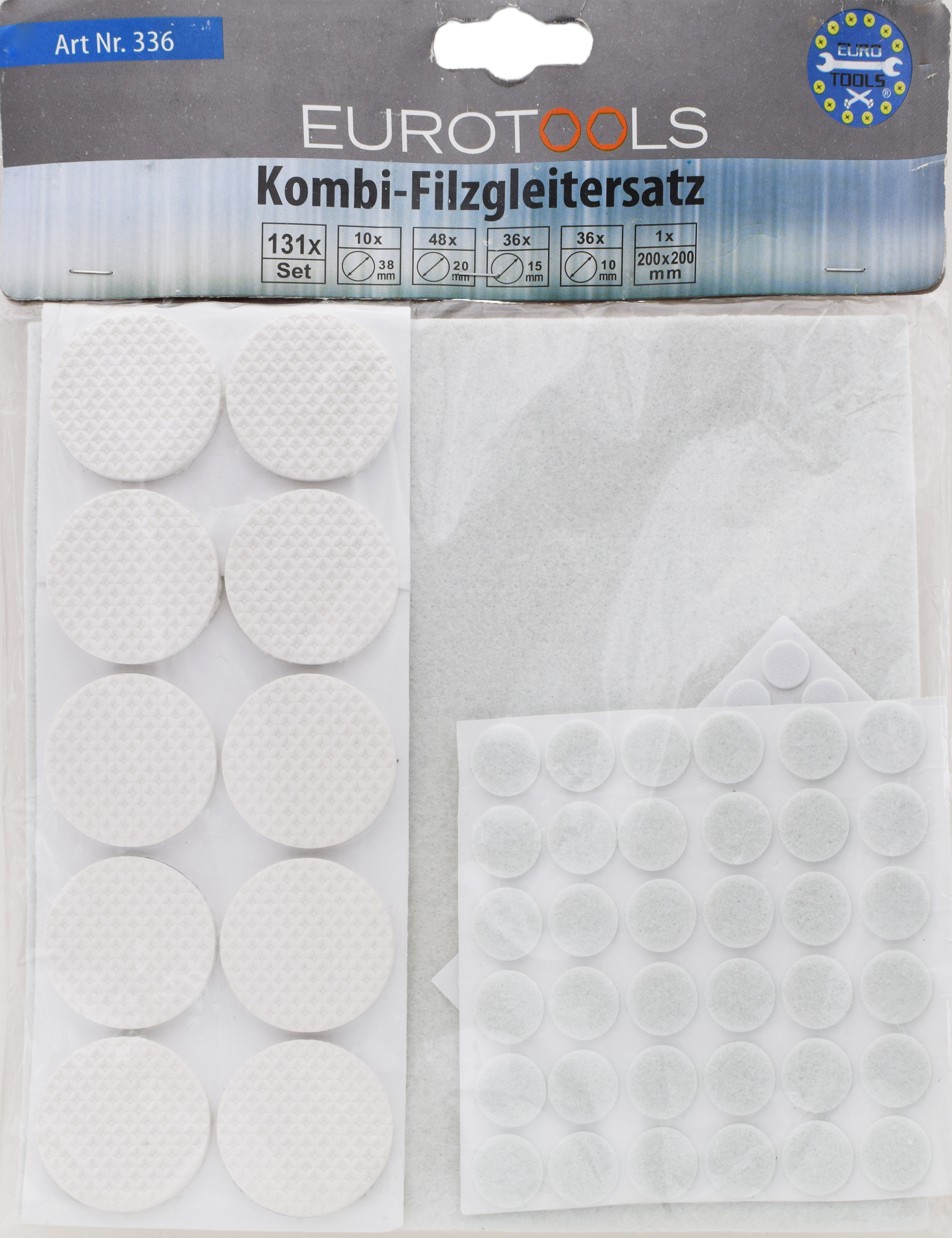 Kombi-Möbelgleiter-Sortiment Filz