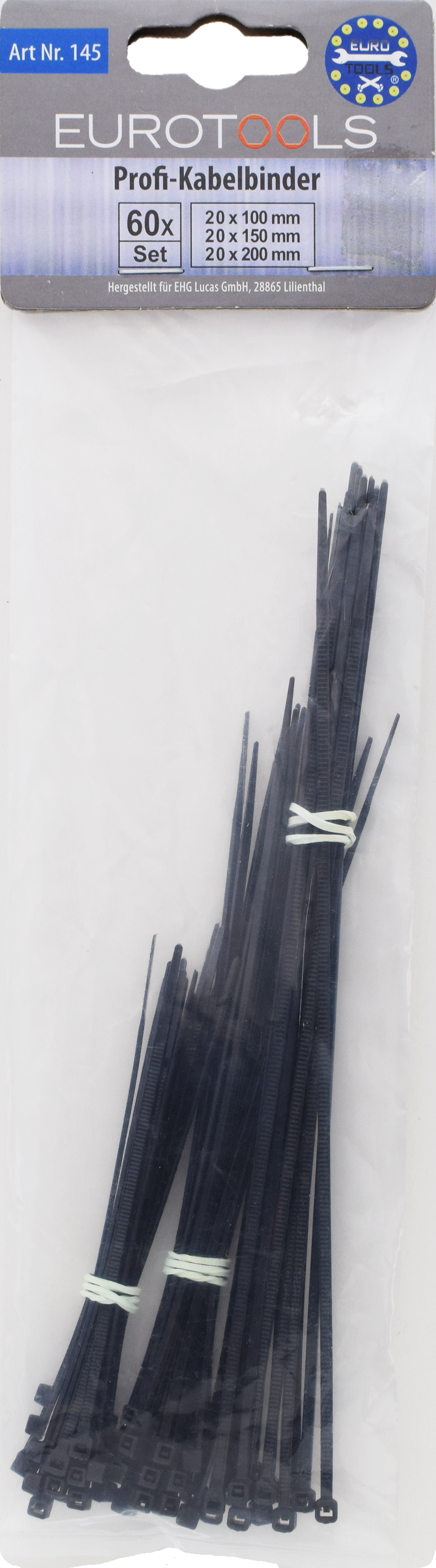 Profi Kabelbinder schwarz