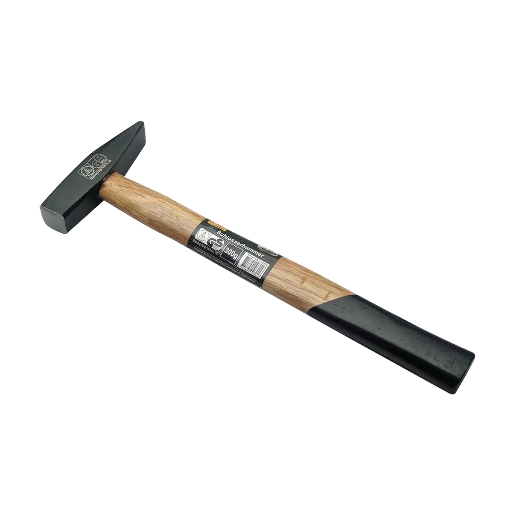 Schlosserhammer - Holzgriff - GS-geprüft - 300 g