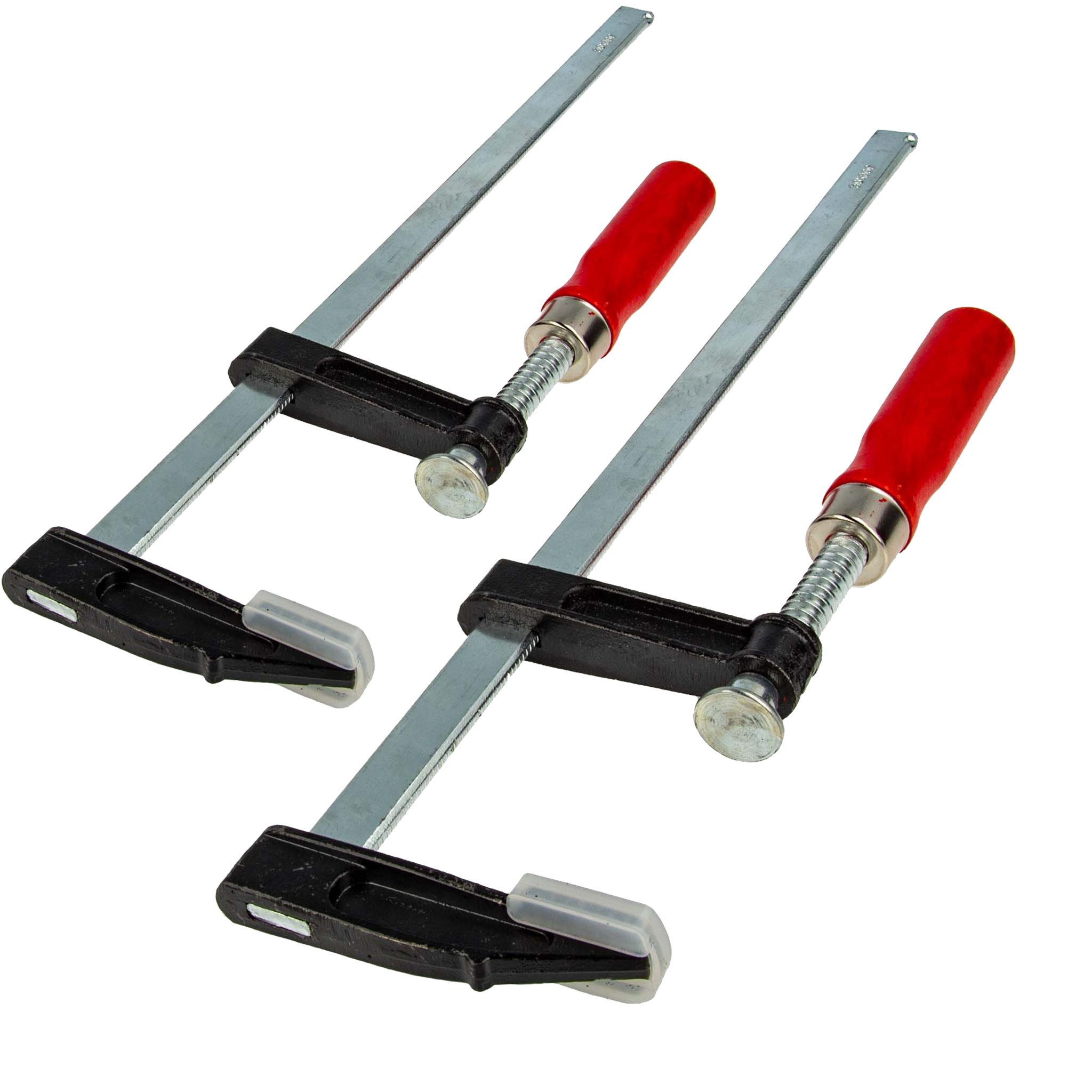 Schraubzwingensatz - 2er Set - Holzgriffe