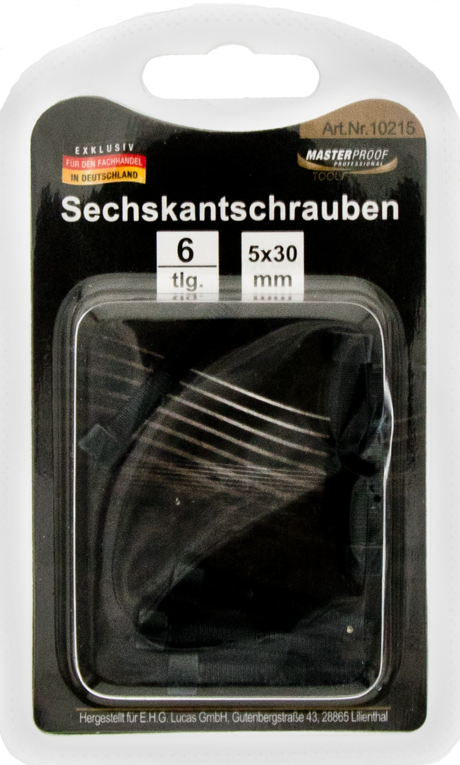 Sechskantschrauben 5 x 30 mm