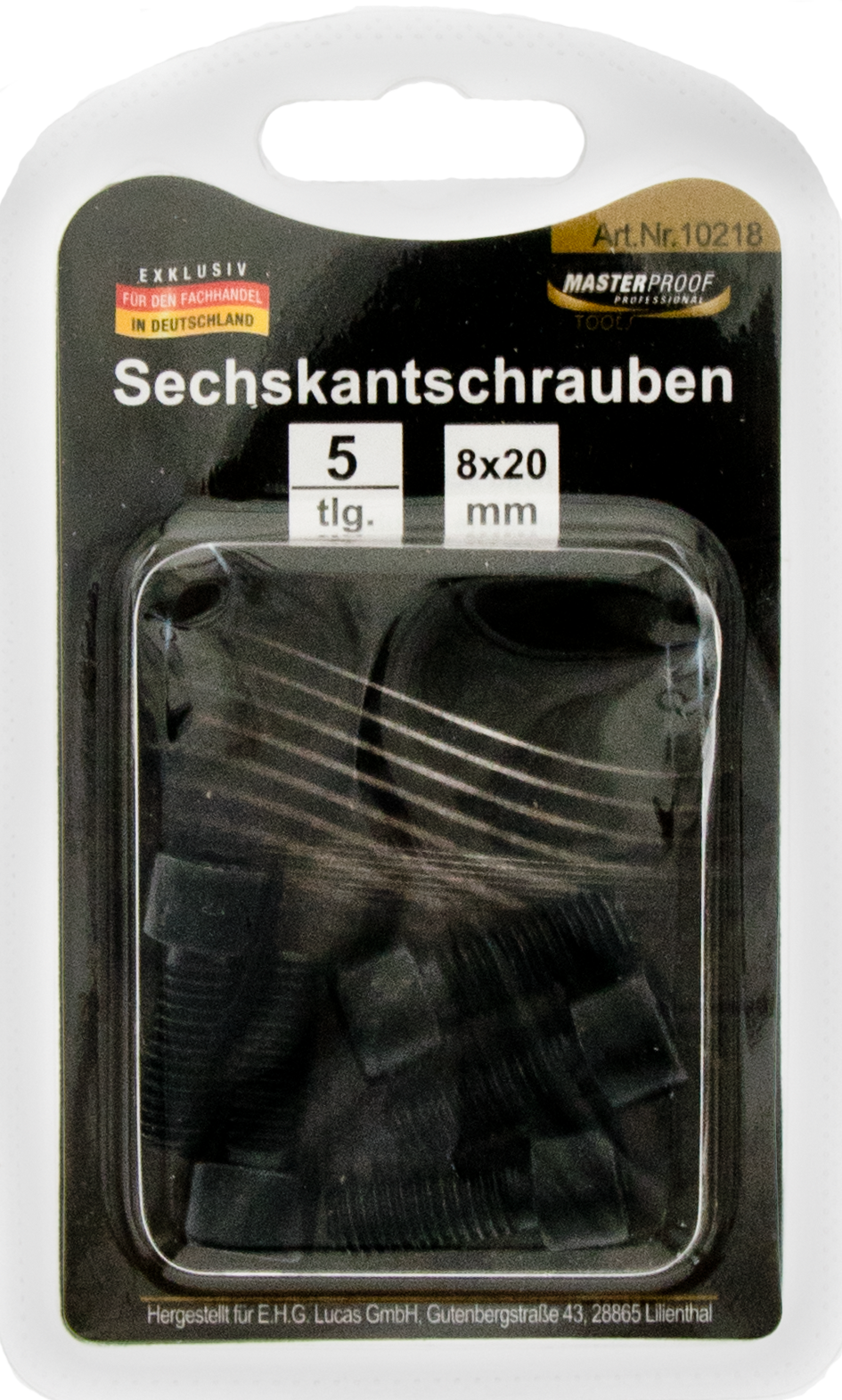 Sechskantschrauben 8 x 20 mm