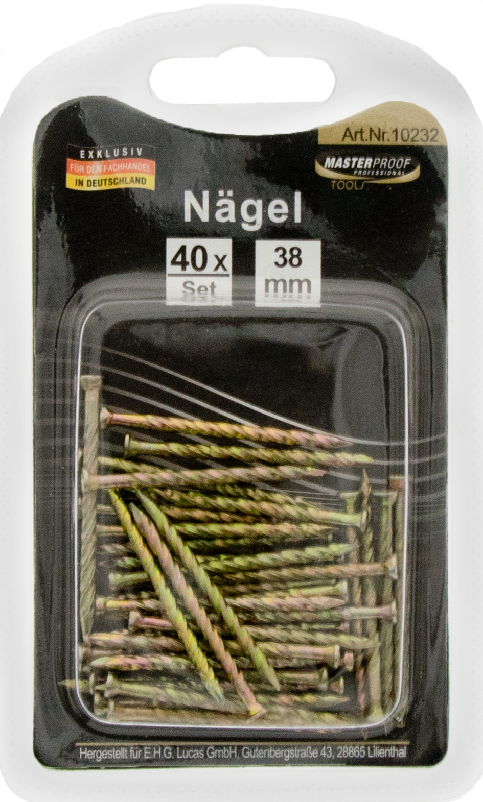 Nägel 38 mm