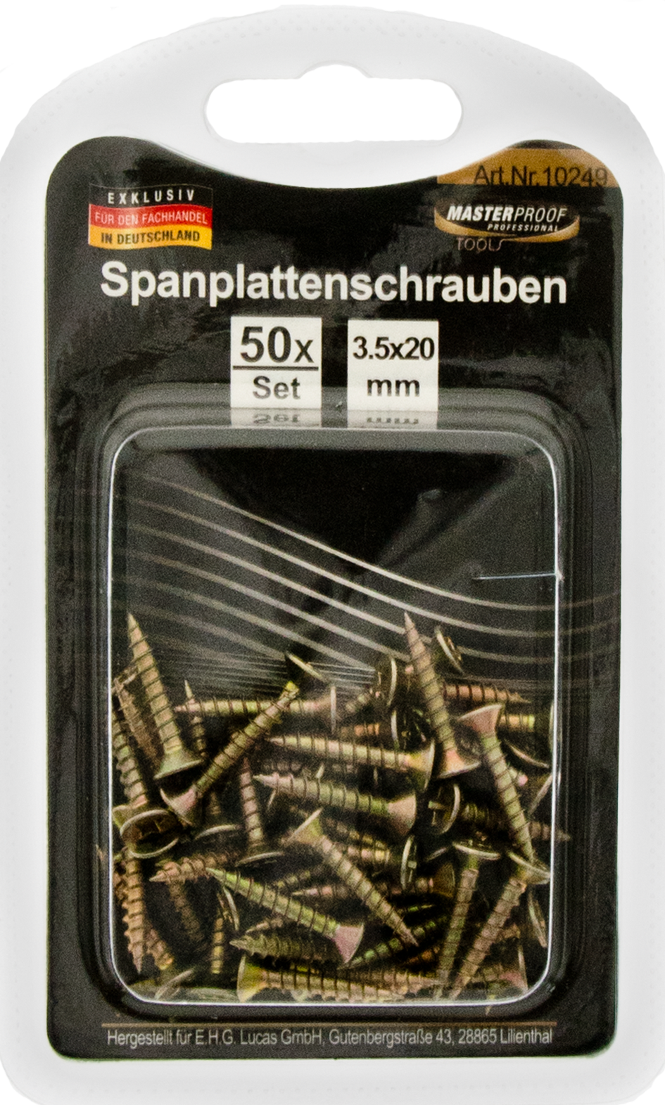 Spanplattenschrauben 3,5 x 20 mm