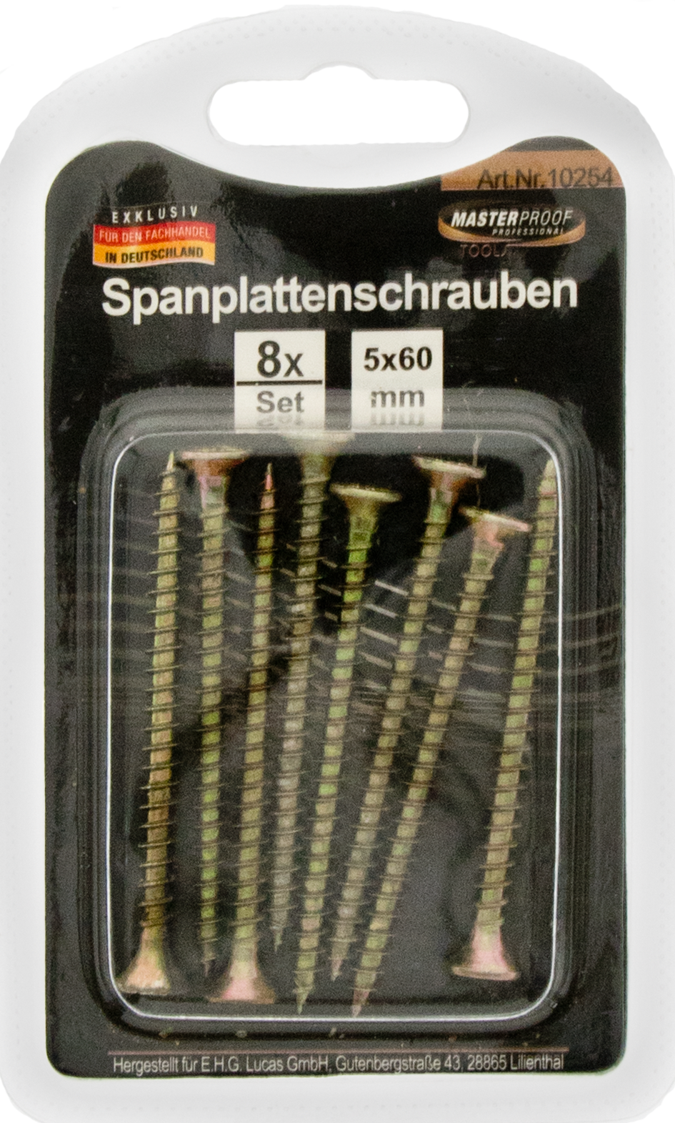 Spanplattenschrauben 5 x 60 mm