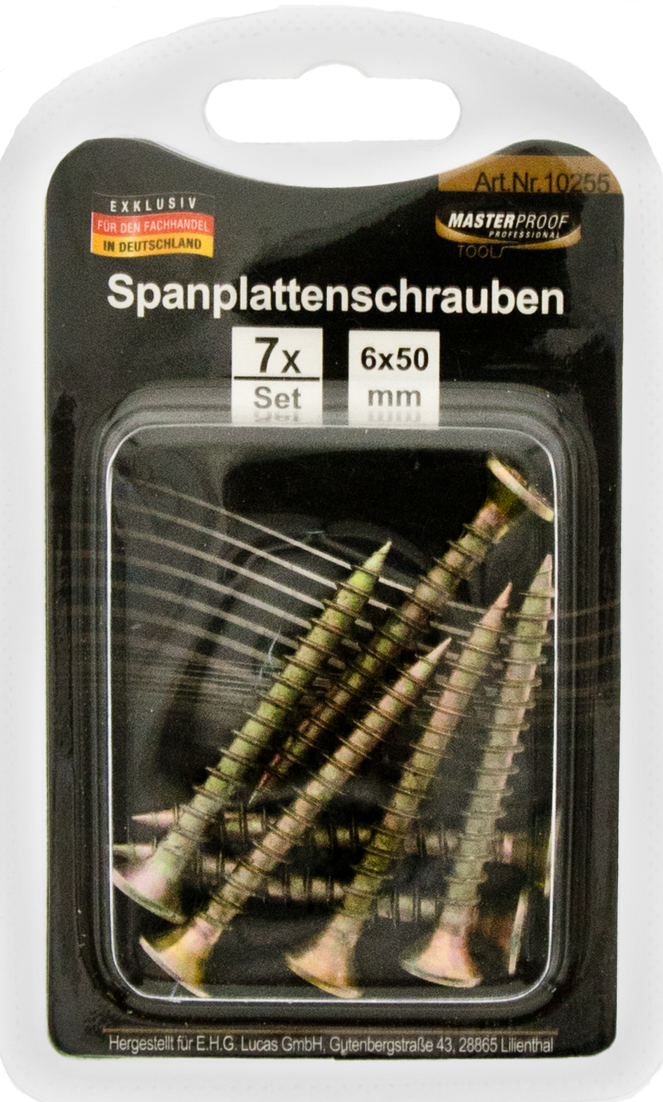 Spanplattenschrauben 6 x 50 mm
