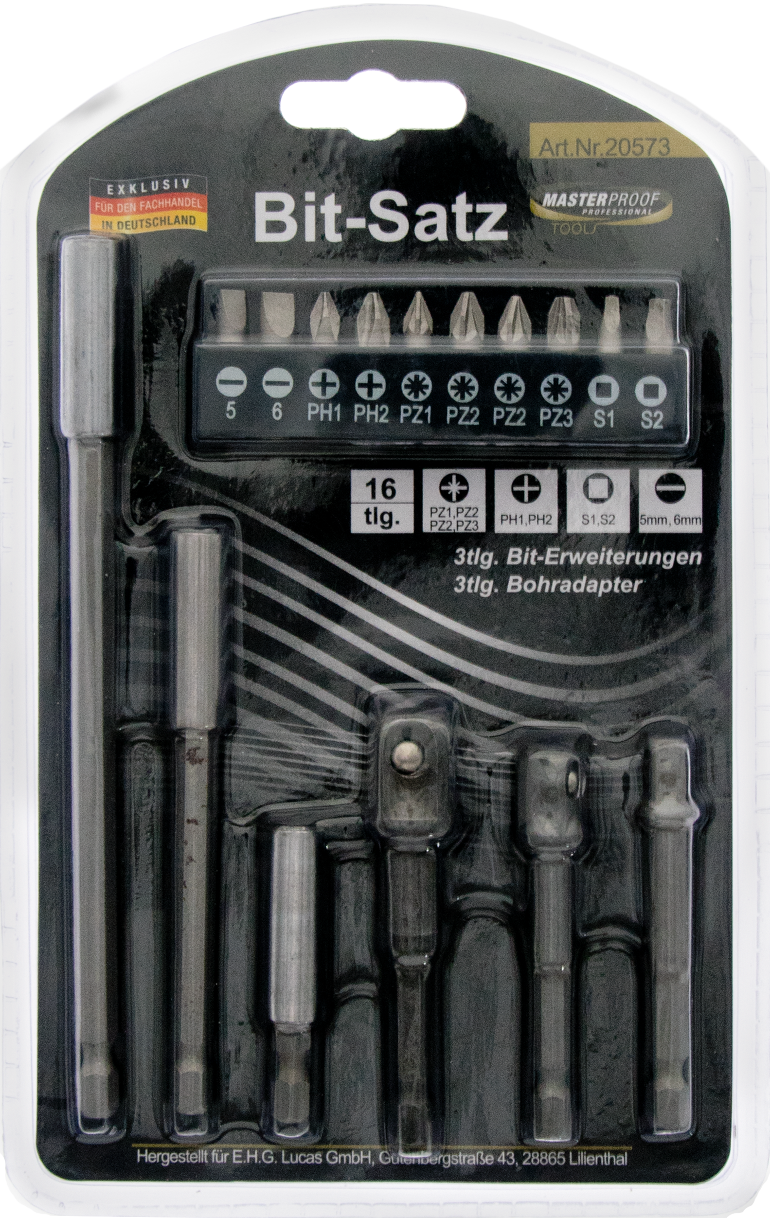 Bit- & Bohrfutter Adapter-Satz