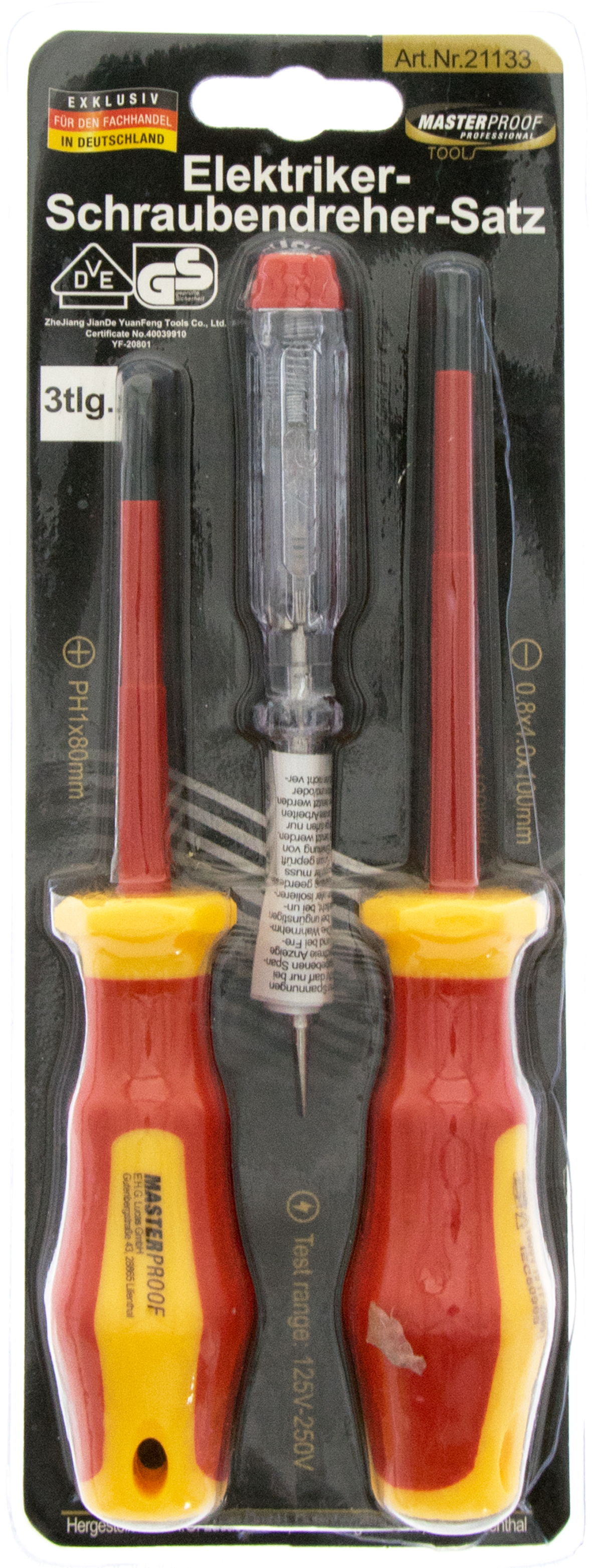 Elektriker-Schraubendreher-Set