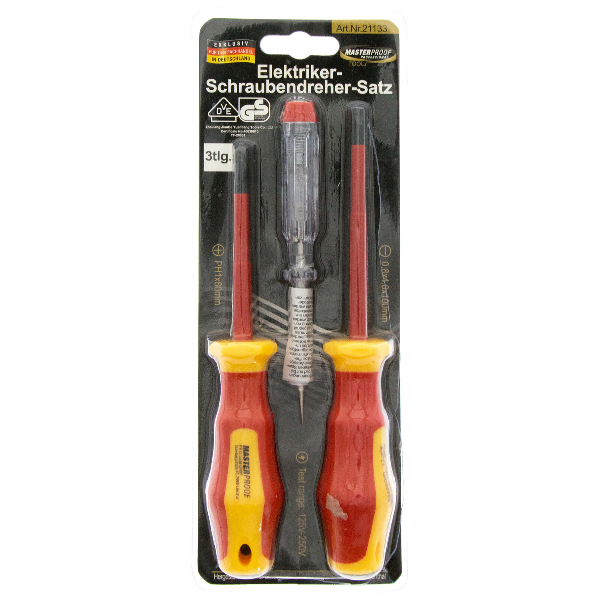 Elektriker-Schraubendreher-Set - 3-teilig
