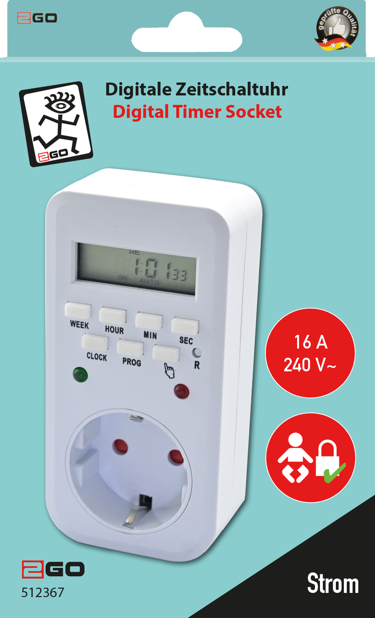 Digitale Zeitschaltuhr