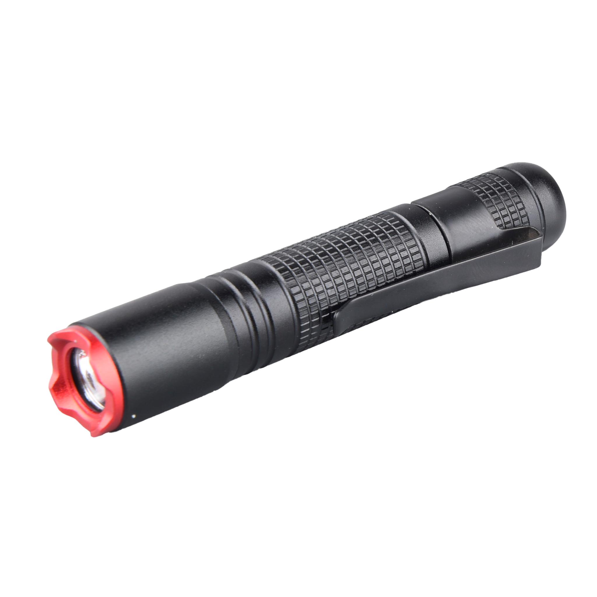 Taschenlampe "Pen S" - Aluminium - 80 Lumen - IPX4 - schwarz