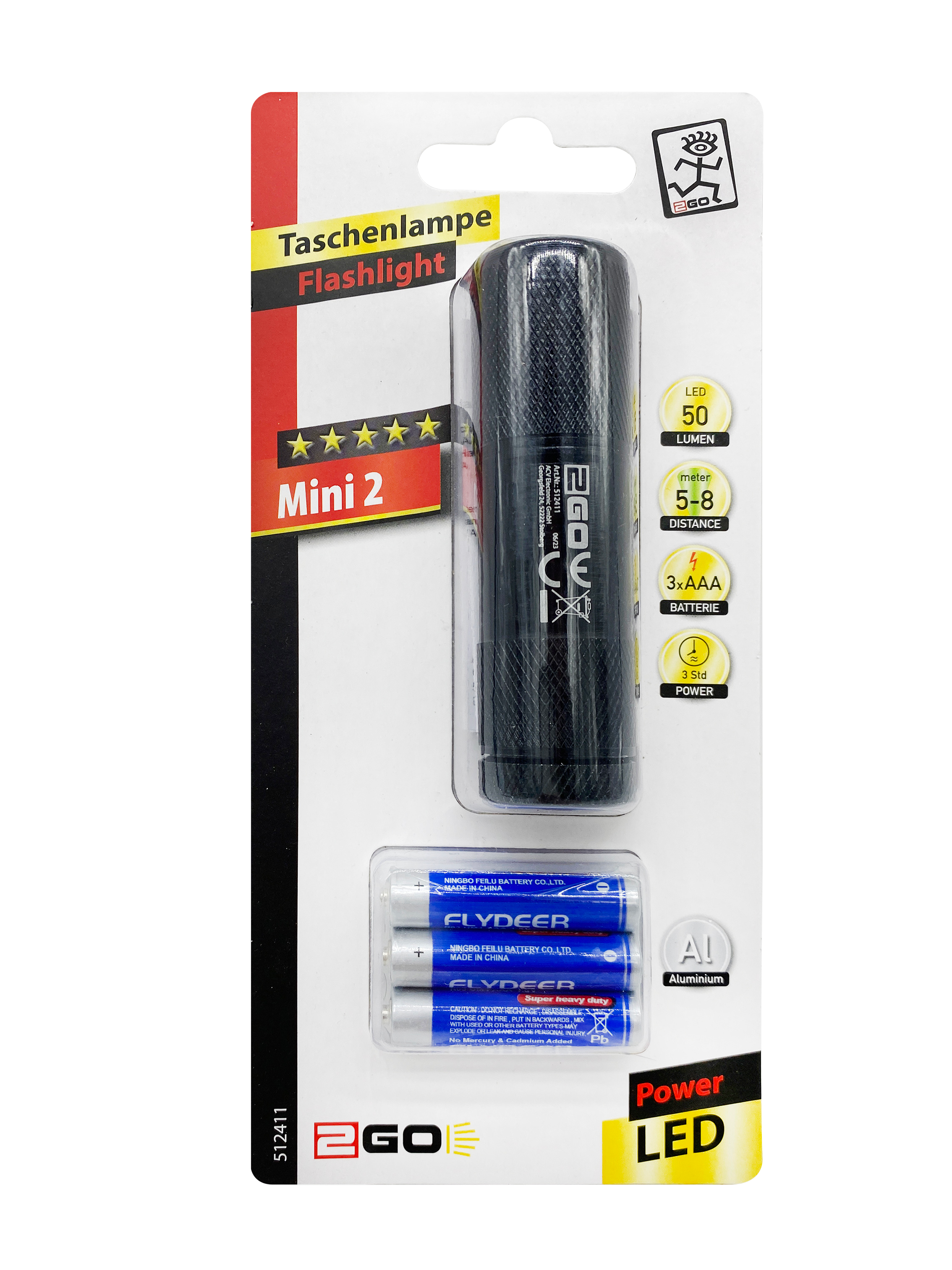 LED Taschenlampe "Mini 2"