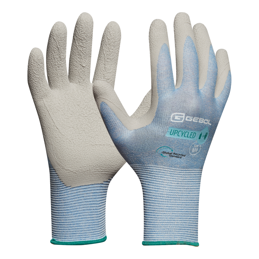 Handschuh "Upcycled Sensitive" hellblau