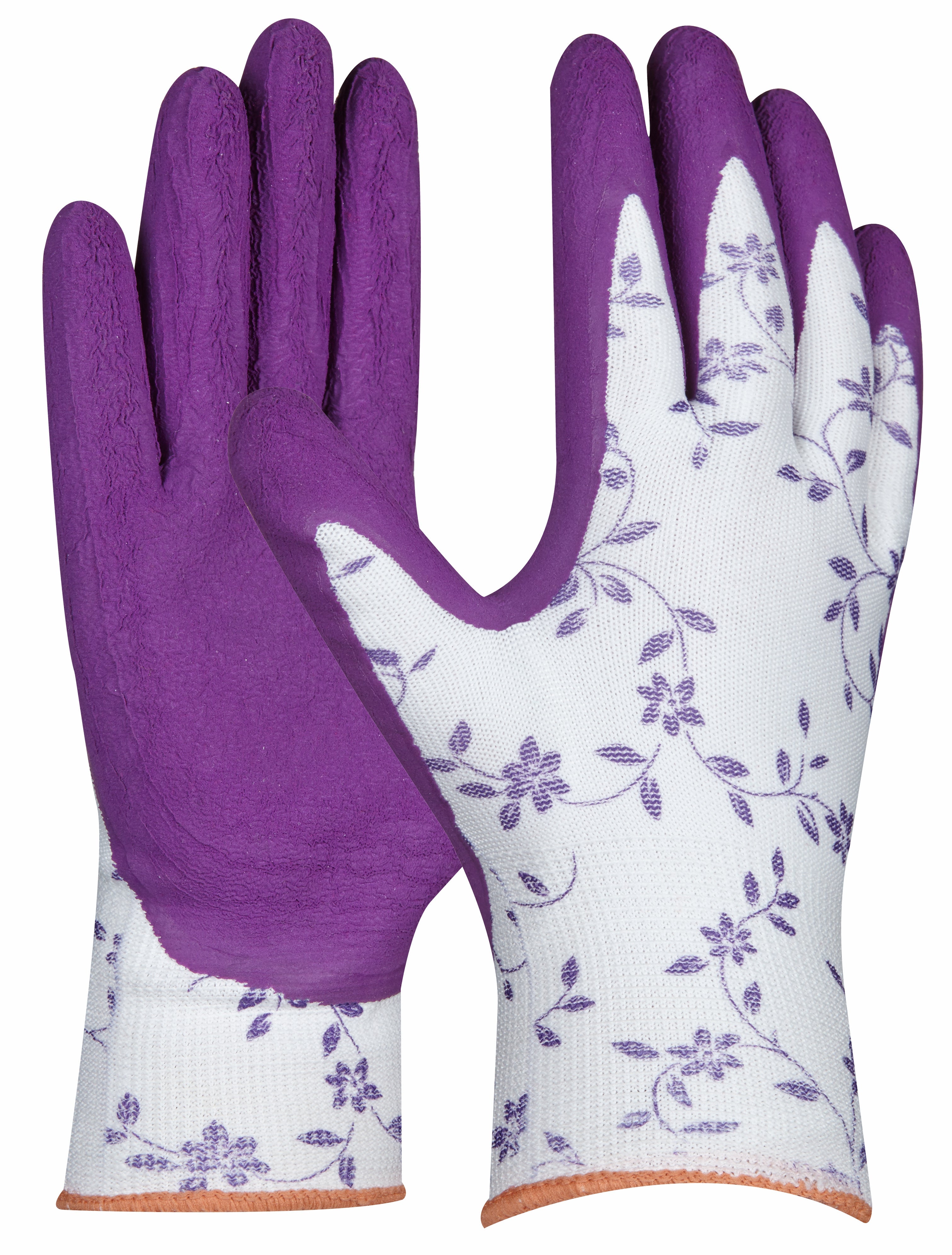 Handschuh "Flower" lila