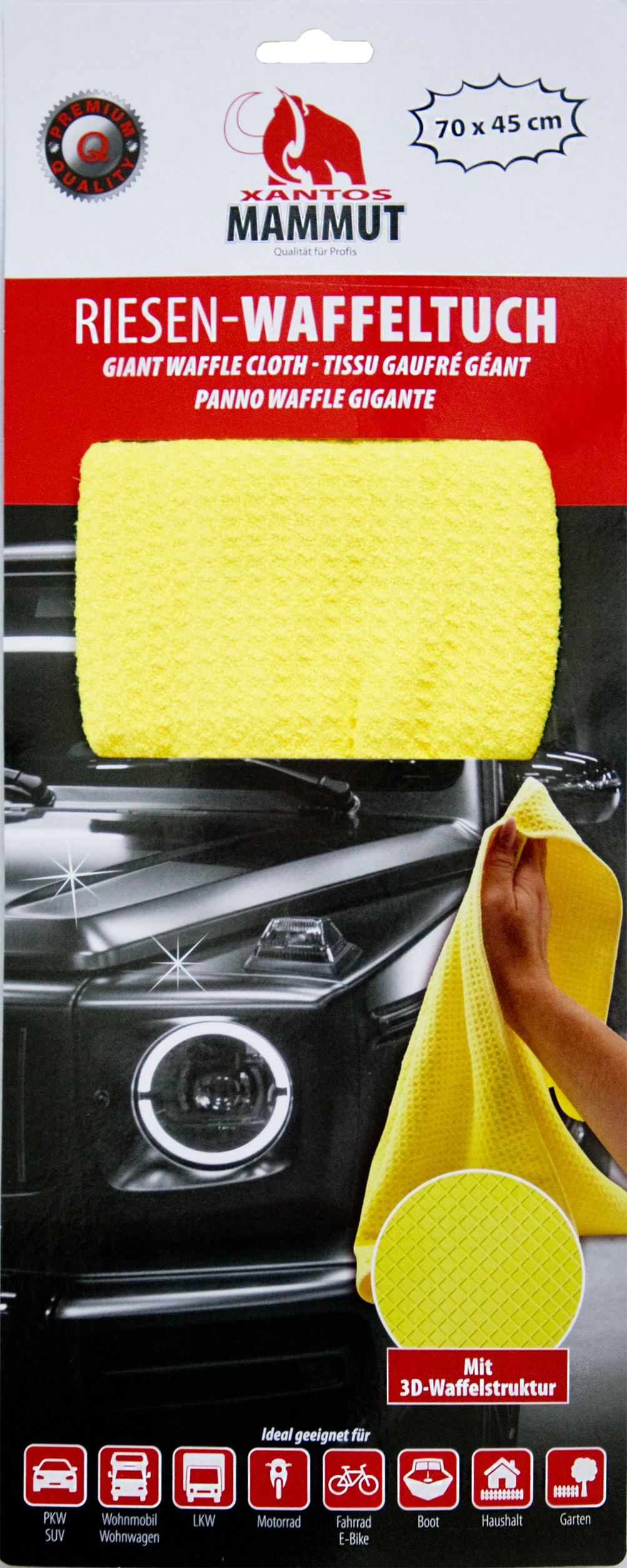Mammut Riesen-Mikrofaser-Waffeltuch