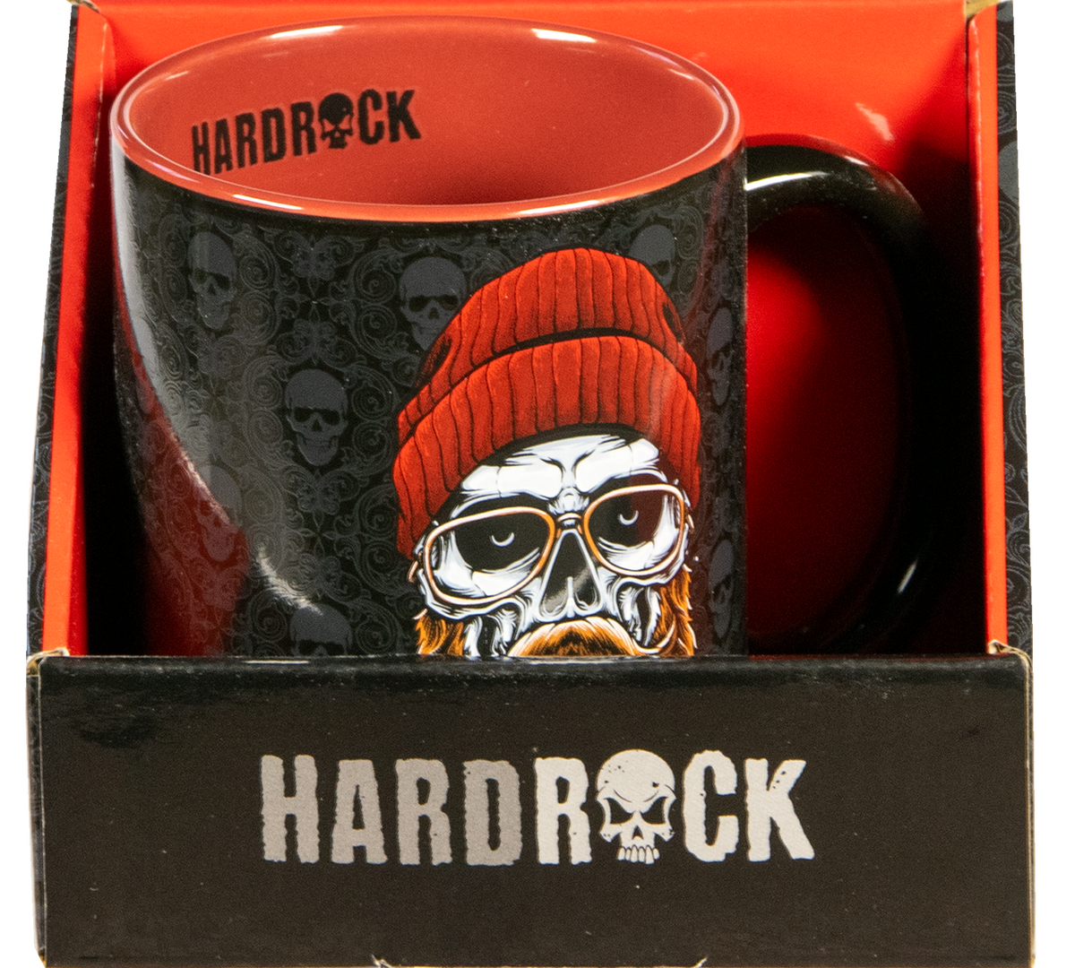 Keramiktasse – HardRock, Motiv „Rosen“