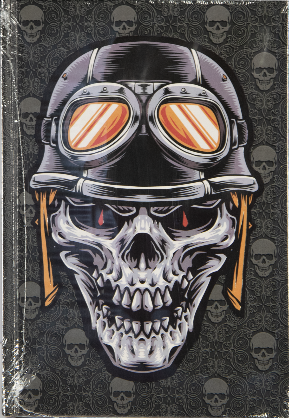 Notizbuch DIN A5 – HardRock, Motiv „Helm“