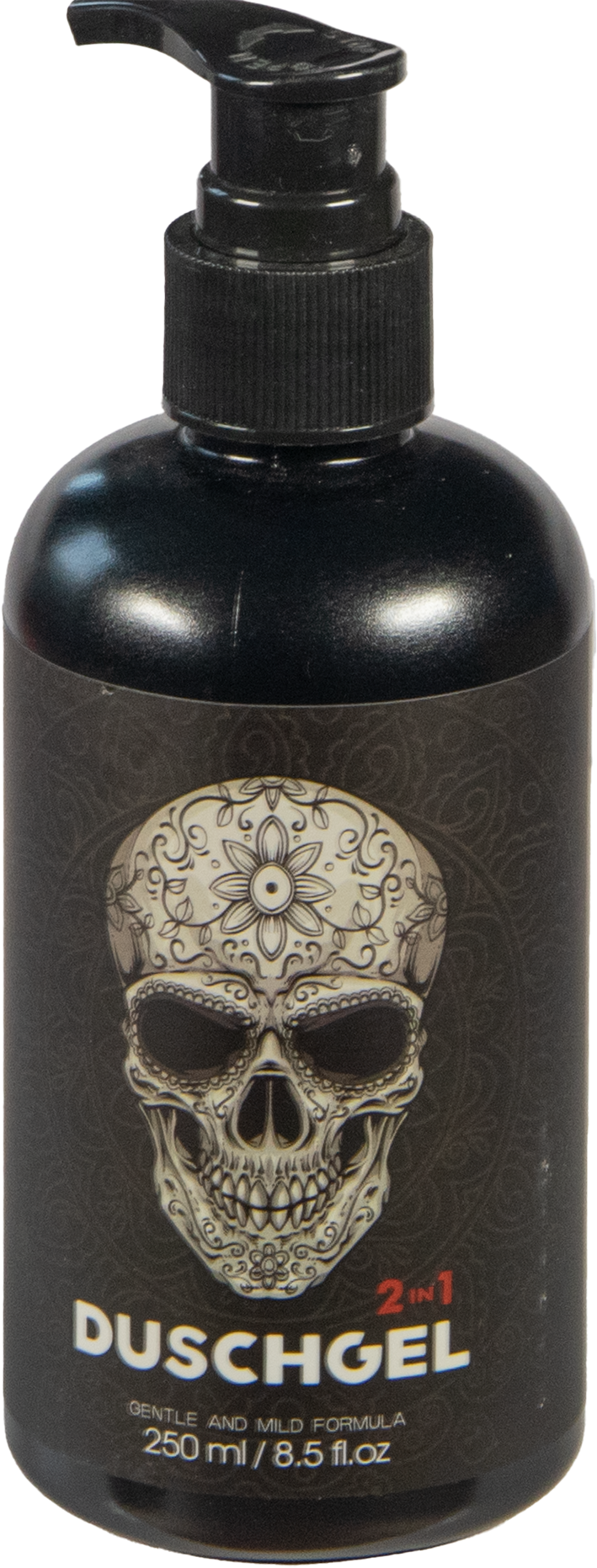 Duschgel im Spender – HardRock, Motiv „Totenkopf“