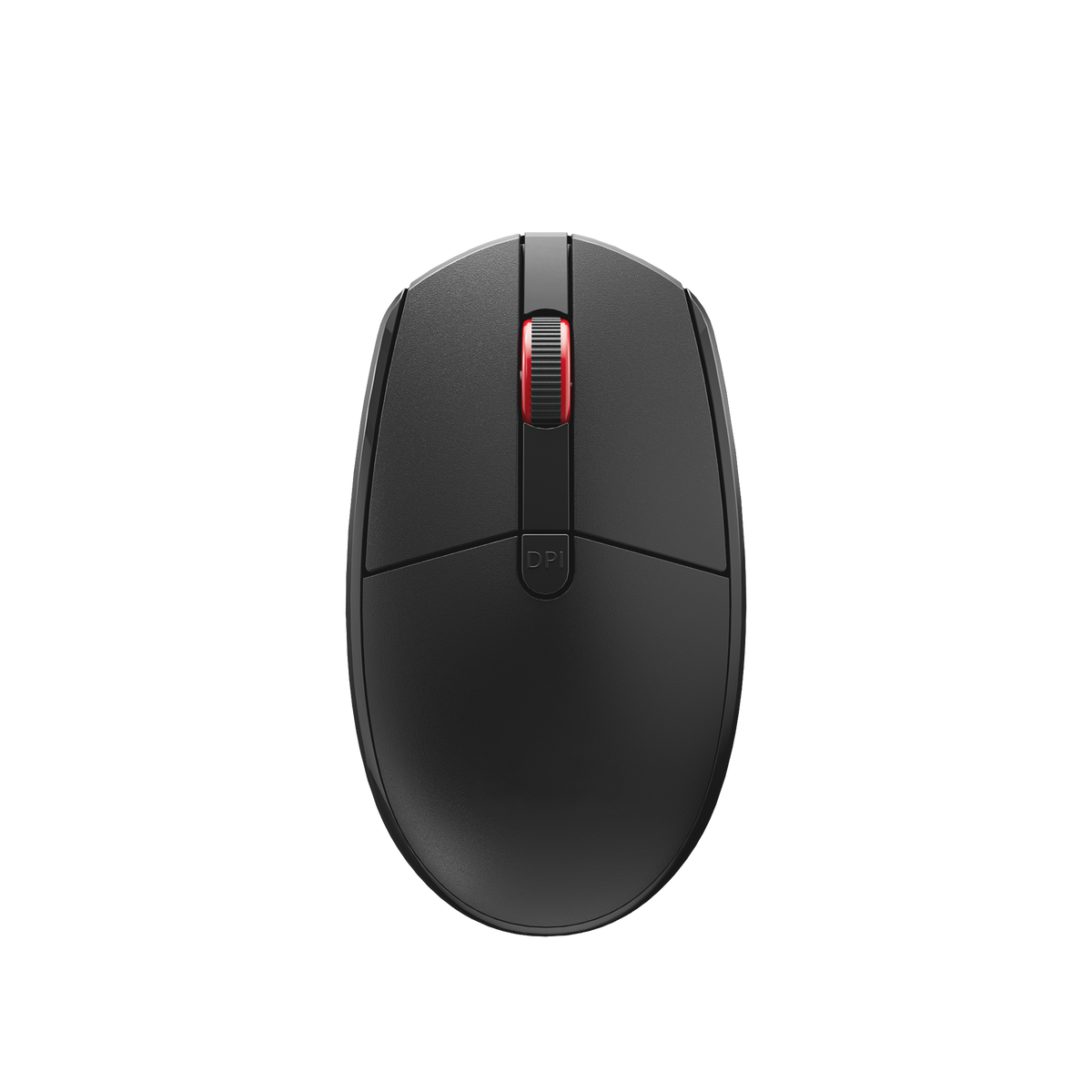 Funkmaus - 2,4GHz - 4D - optisch - 800 / 1200 / 1600 DPI - inklusive 1x AA-Batterie - schwarz