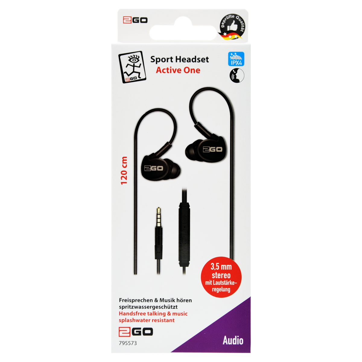 In-Ear Sport-Headset "Active 1"