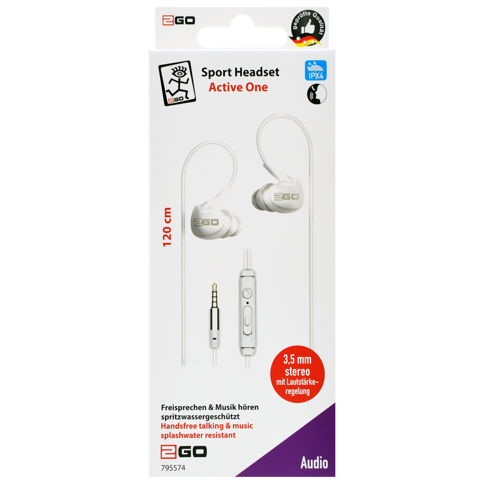 In-Ear Sport-Headset "Active 1"
