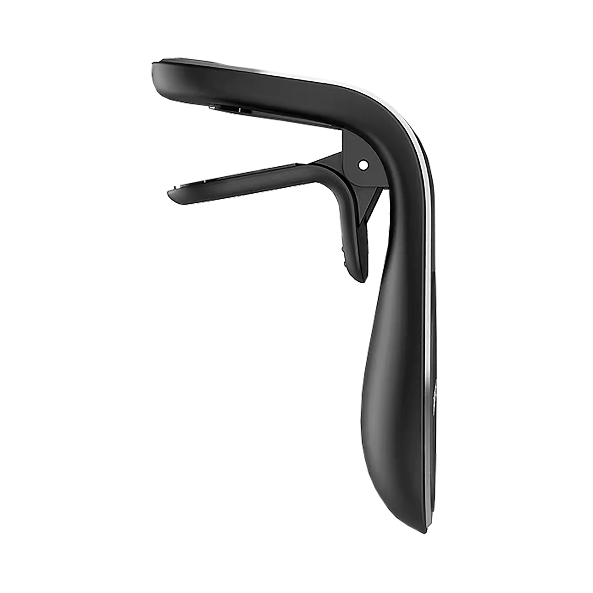 Halter "ClipMag" - Magnet - für Lüftungsschlitz - silber - Seitenansicht