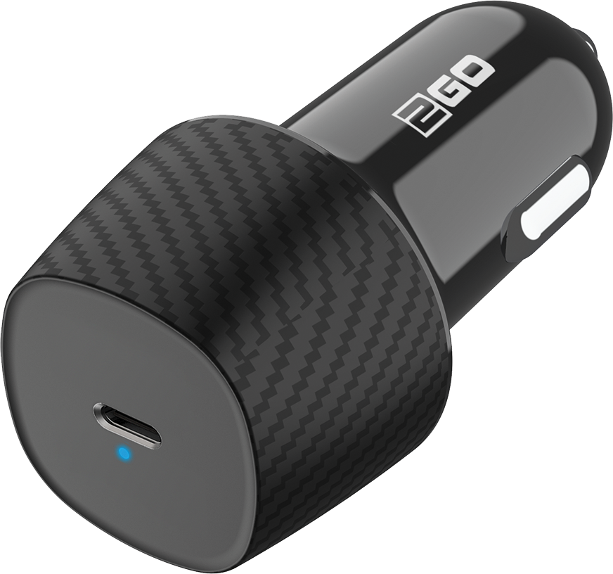 Kfz-Ladeset / (2-teilig) / Power Delivery / 1 x USB Type-C / 20 W / 3000 mA / schwarz