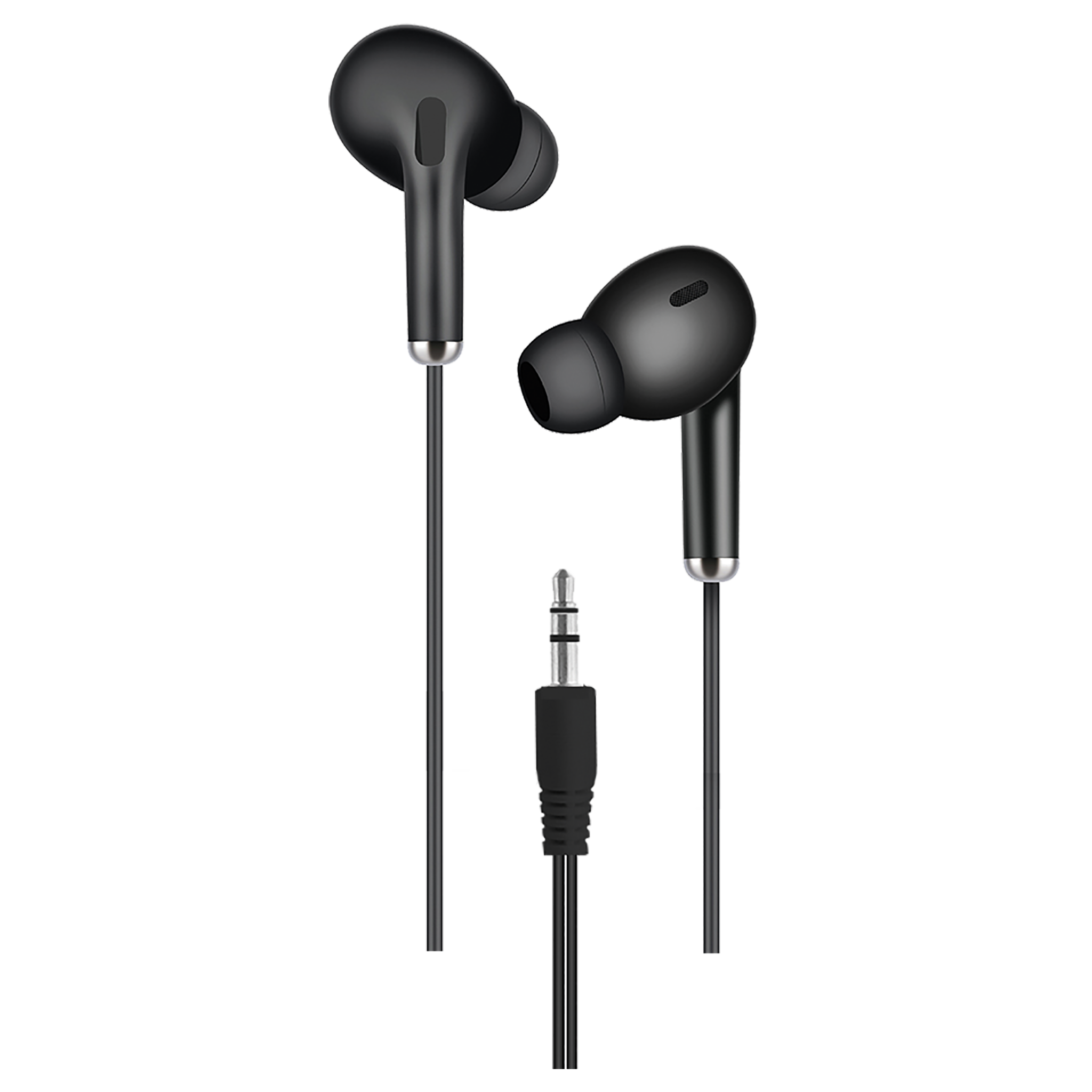 In-Ear Stereo-Ohrhörer - Klinkenstecker - schwarz