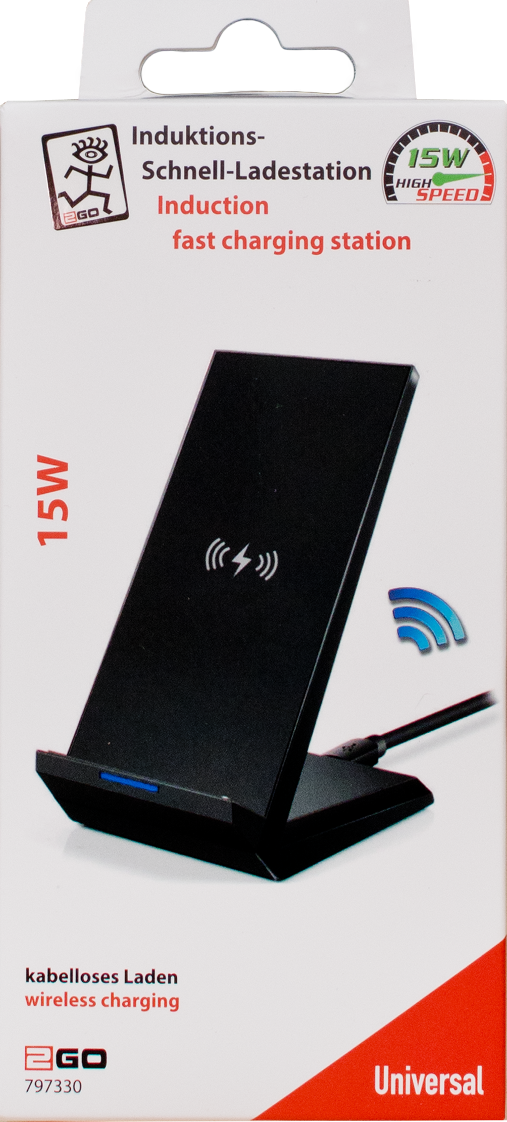 Induktive Schnell-Ladestation