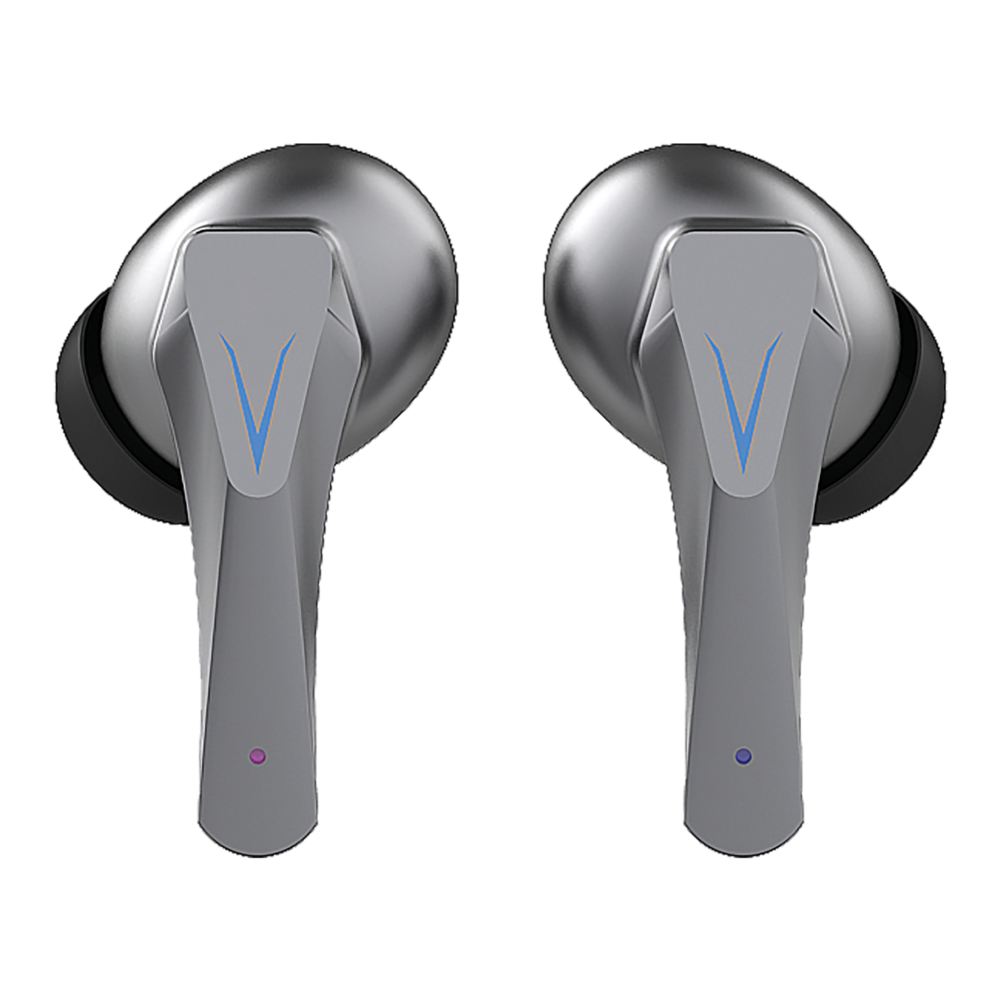 Bluetooth Headset Game - Ladebox - Touch-Steuerung - LED-Illumination - silber - Ohrhörer