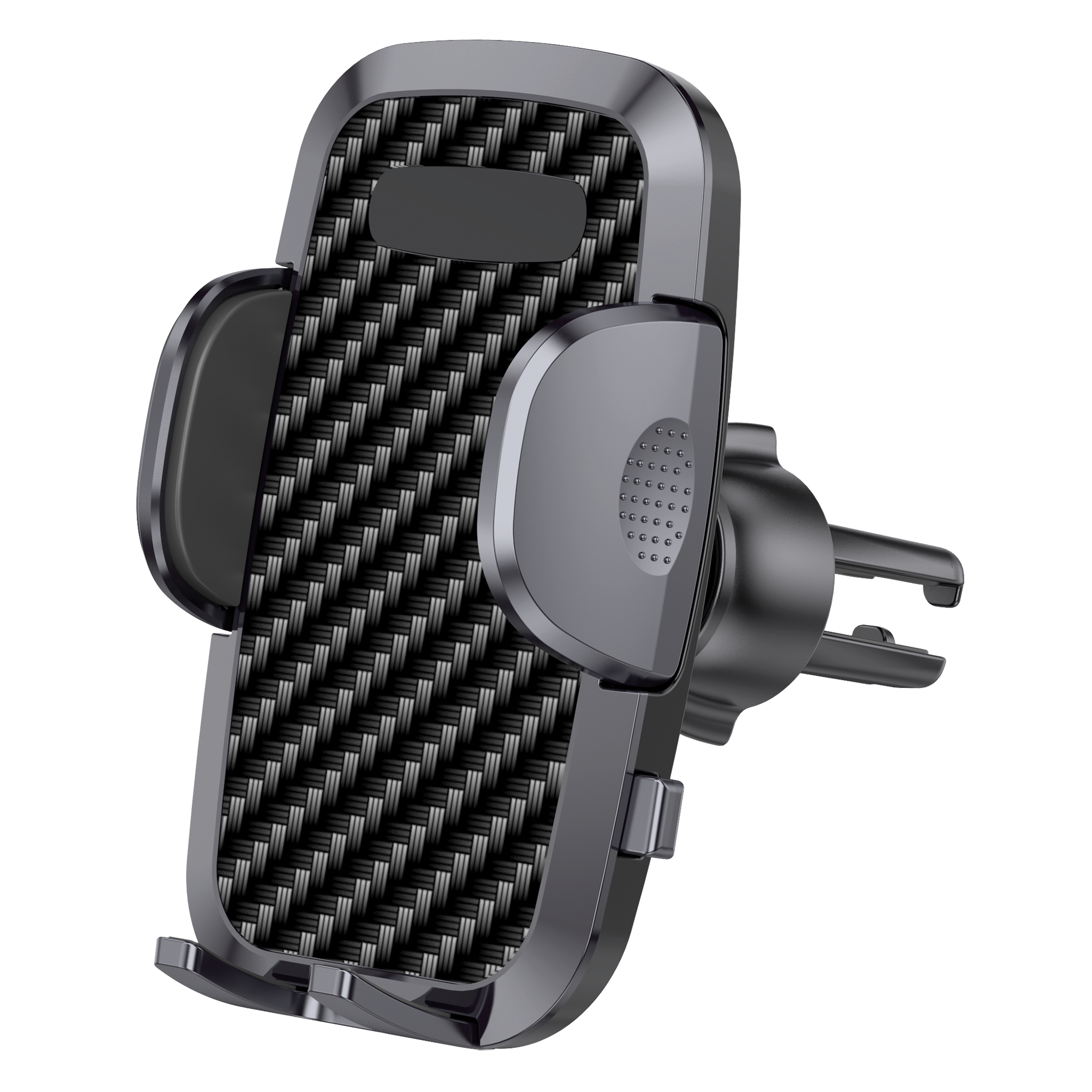 Halter "Bracket" - Carbon Look - 53 mm - 95 mm Breite - Lüftungsschlitz - schwarz