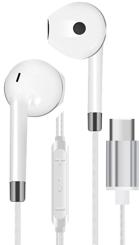 In-Ear-Headset Comfort weiß / anthrazit