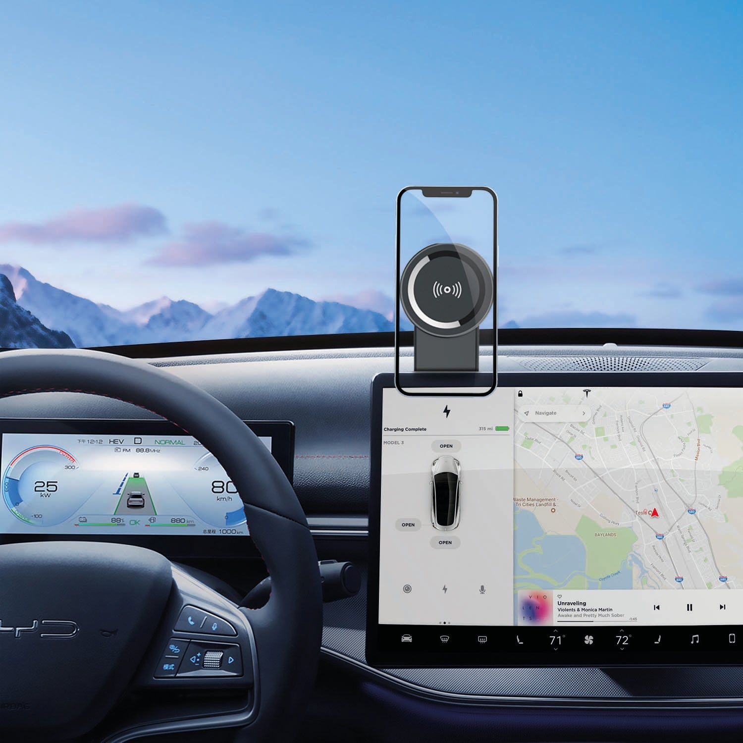 Universal Magnethalter "Flexcharge"