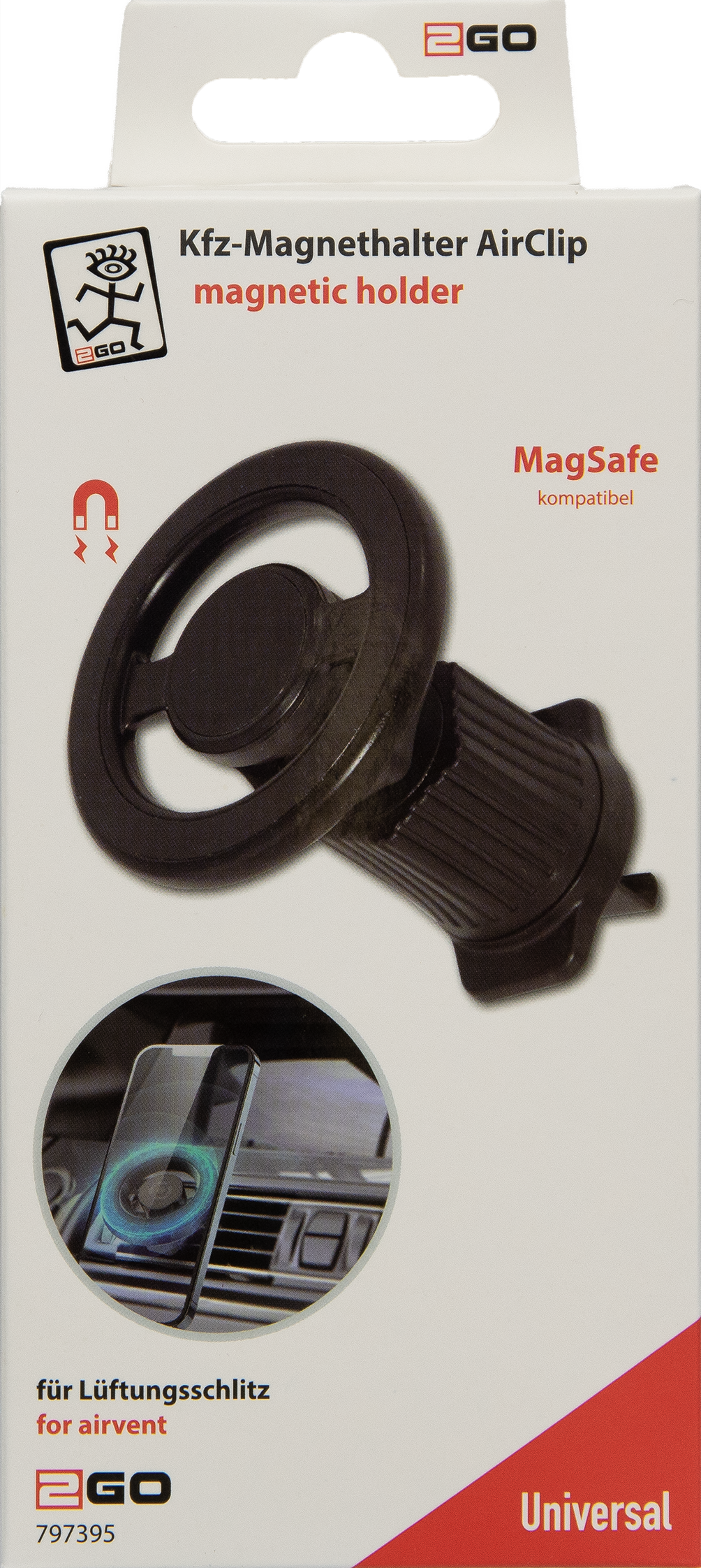 Universal Magnethalter "AirClip"