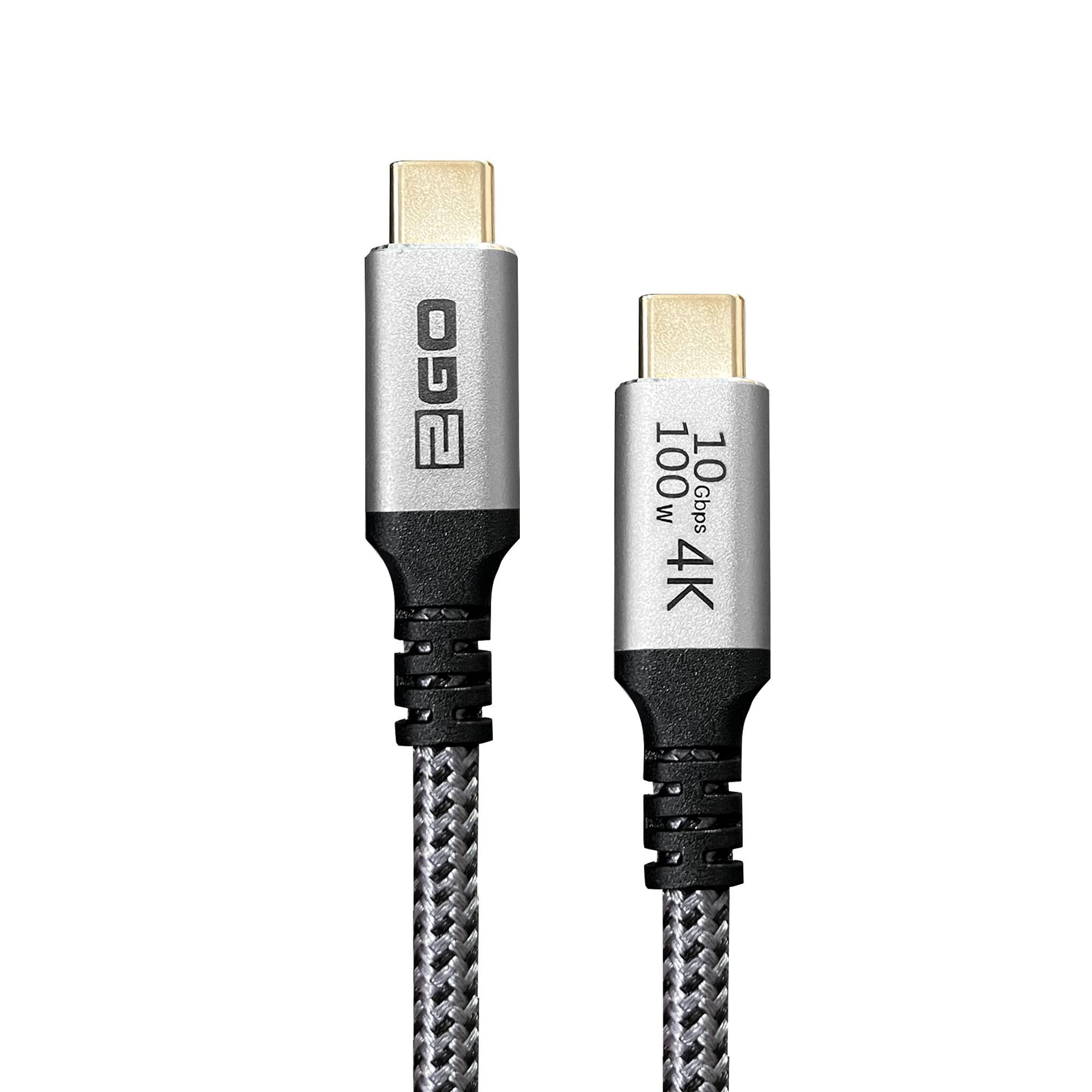 USB Datenkabel - High Speed - USB Type-C <-> USB Type-C - diverse Längen - grau