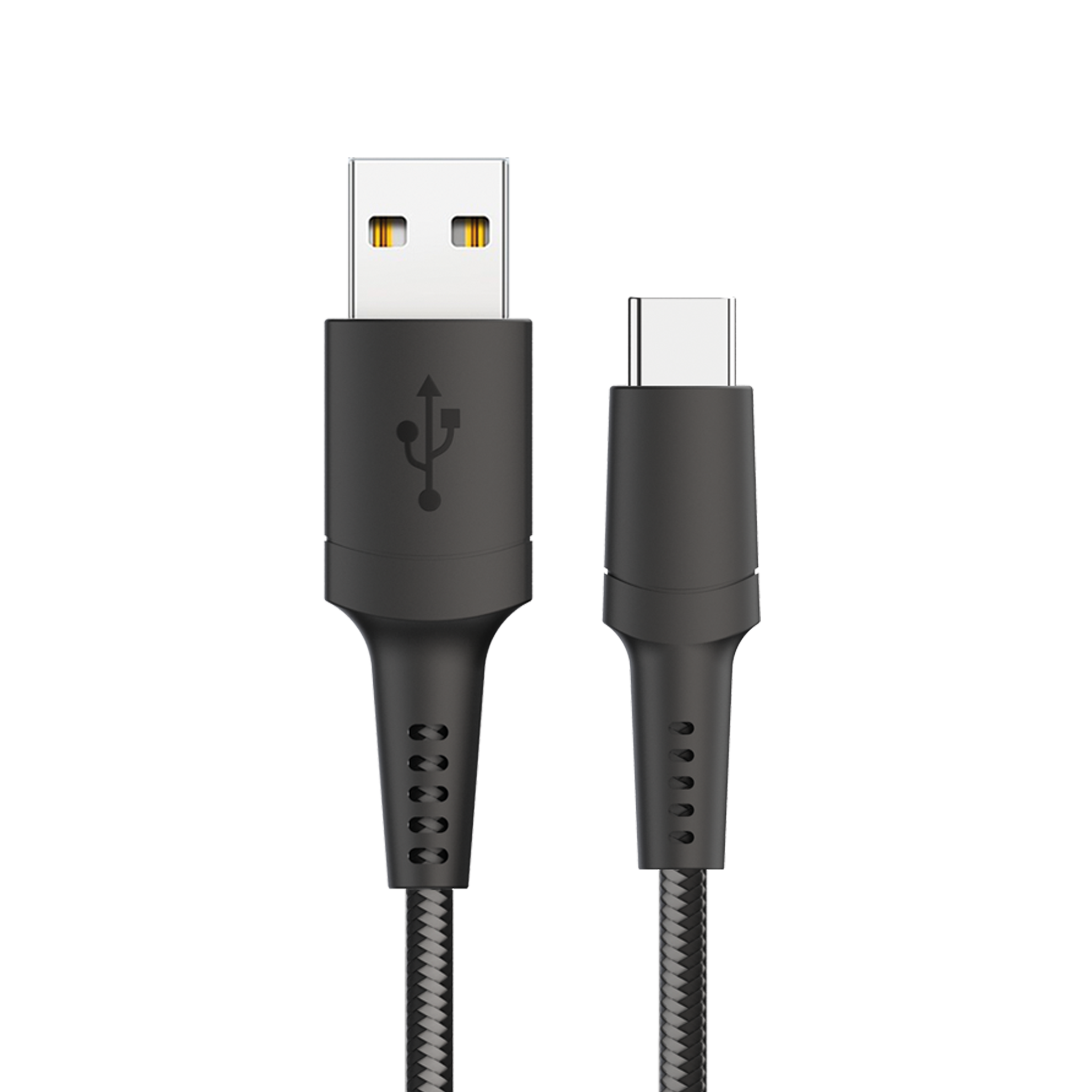 USB Datenkabel "Xtreme" - USB A <-> USB Type-C - diverse Längen - grau