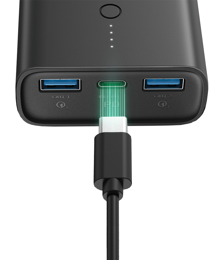 Powerbank mit Netzstecker 10000mAh