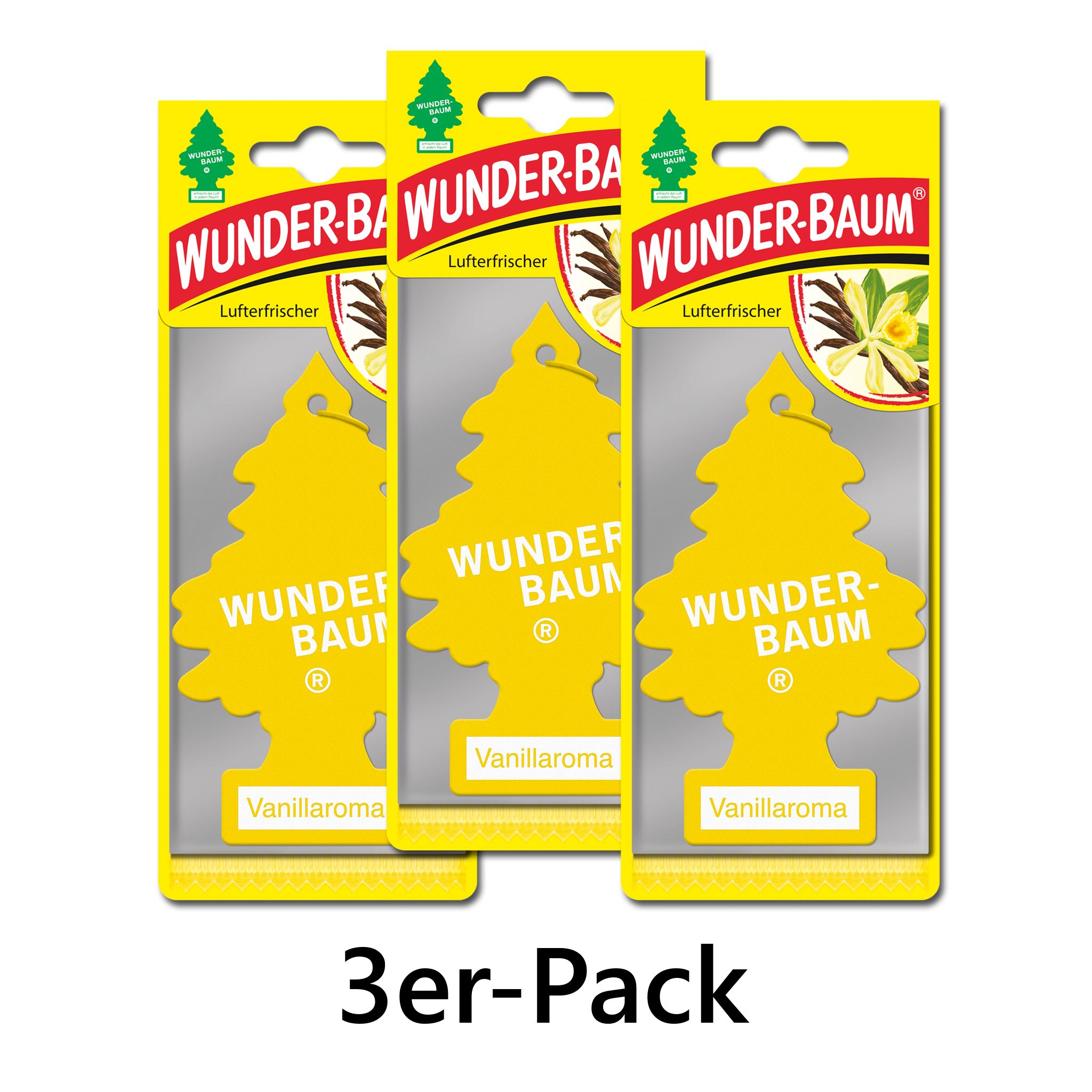 Bäumchen 3er Set - verschiedene Düfte