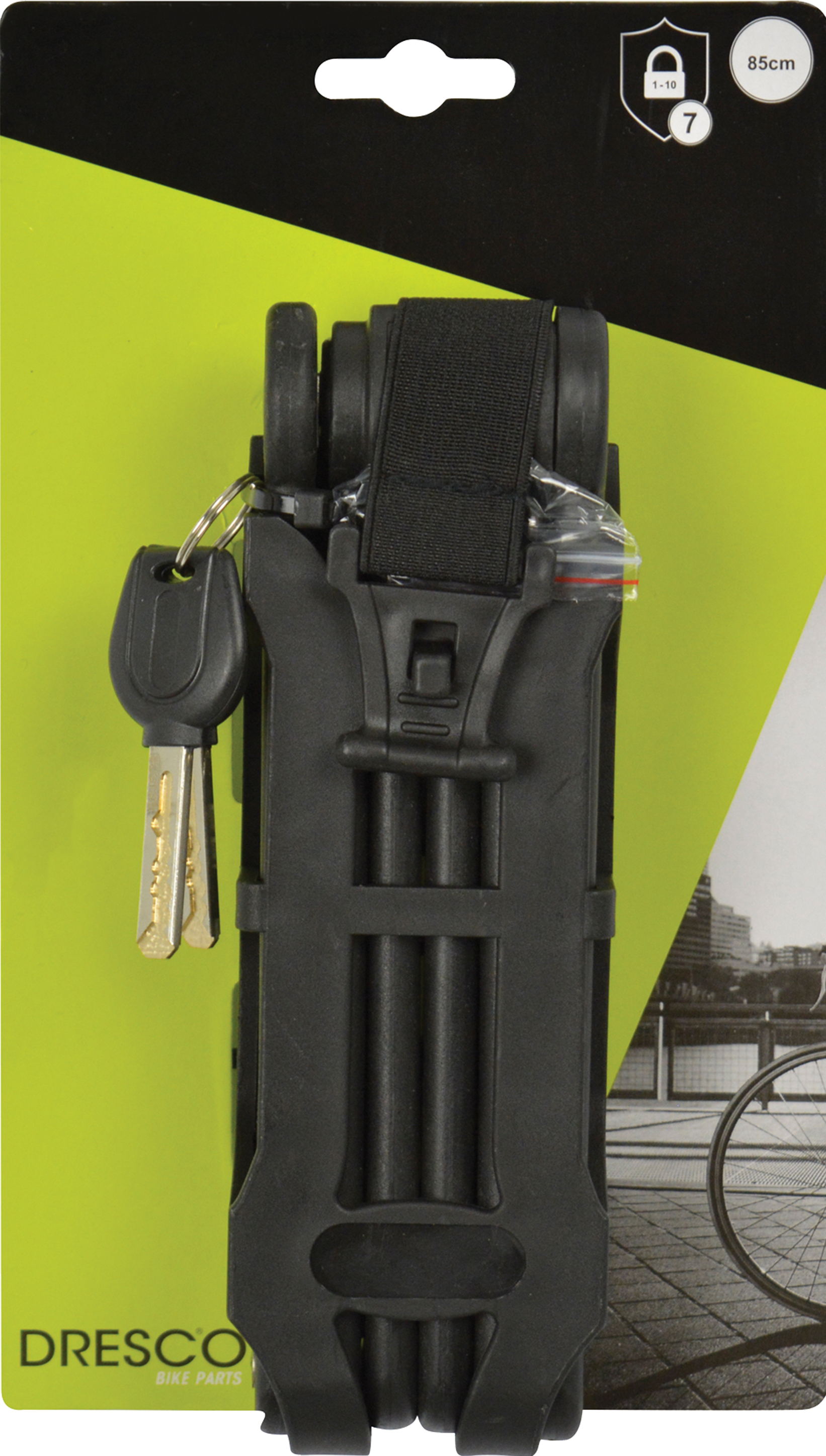 Faltschloss mit Rahmenhalterung