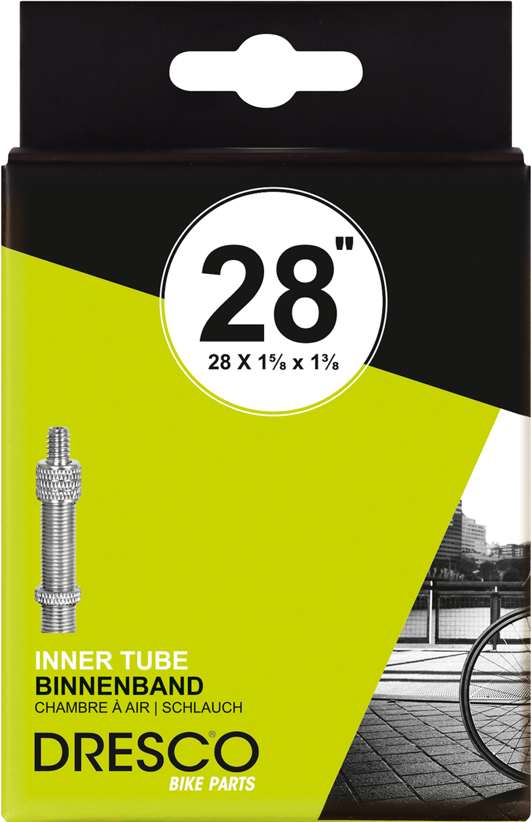 Schlauch 28 x 1 5/8 x 1 3/8 (37-622)