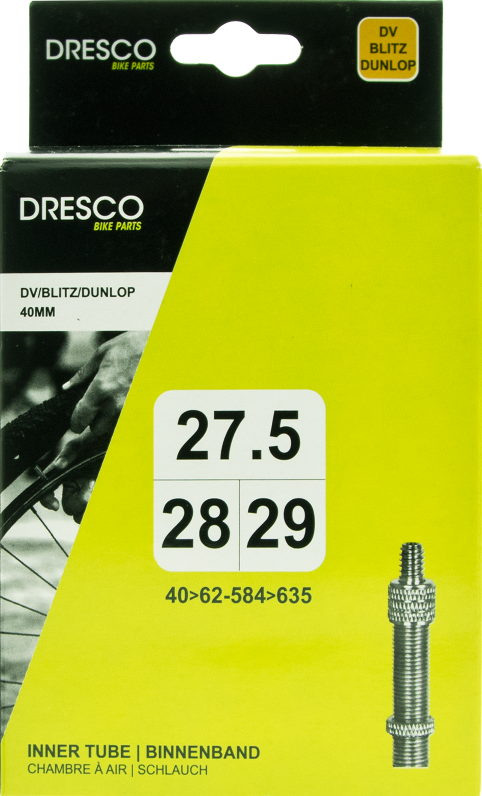 Schlauch 27.5/28/29 (40/62-584-635)