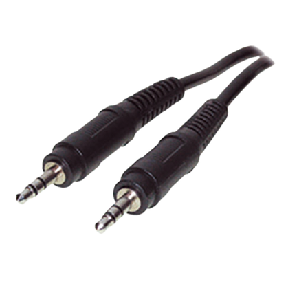 AUX Stereo-Audio-Kabel - schwarz - 150 cm