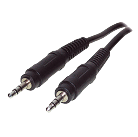 AUX Stereo-Audio-Kabel - schwarz - 150 cm