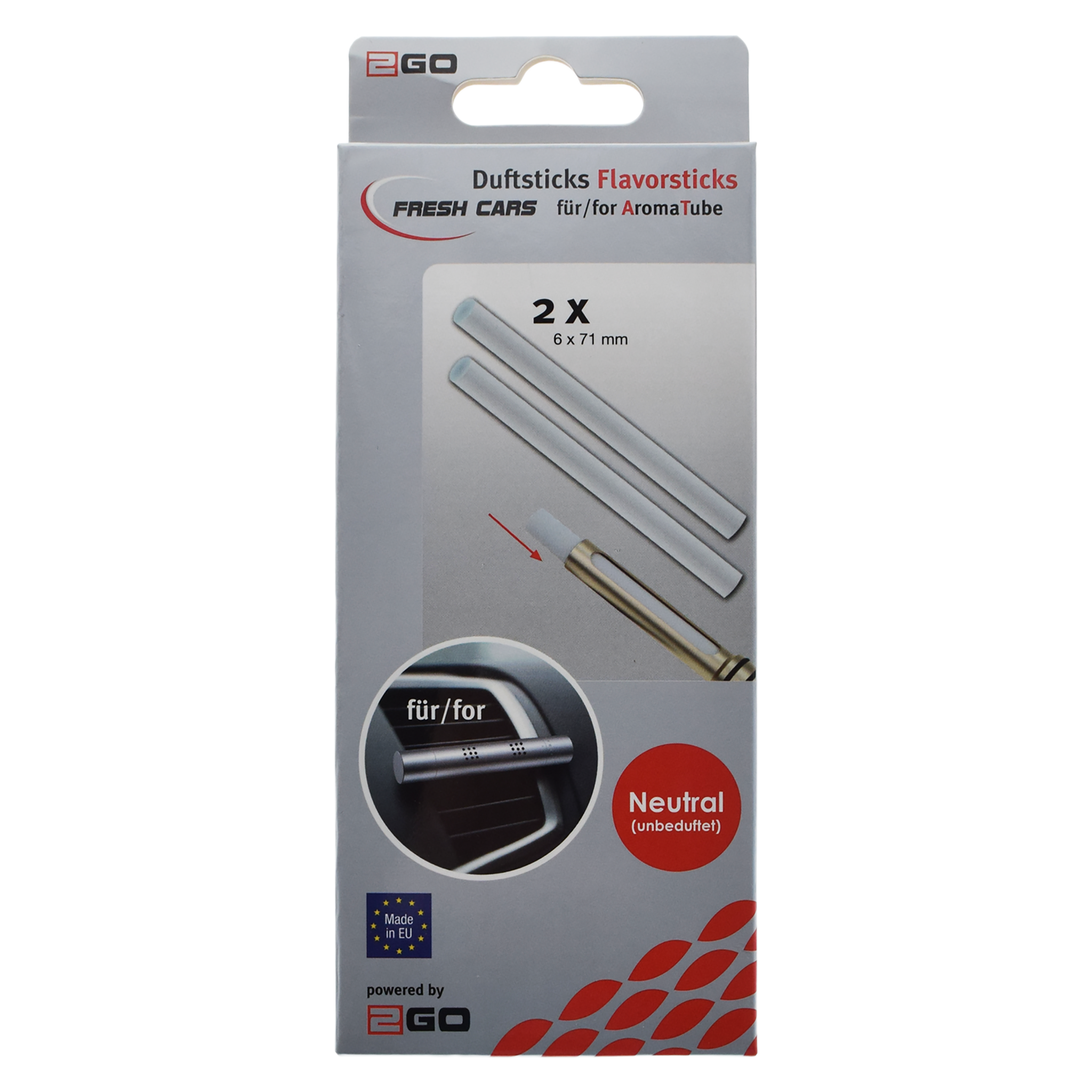 Nachfüll-Sticks für Aroma Tube (2 Stück) - verschiedene Düfte