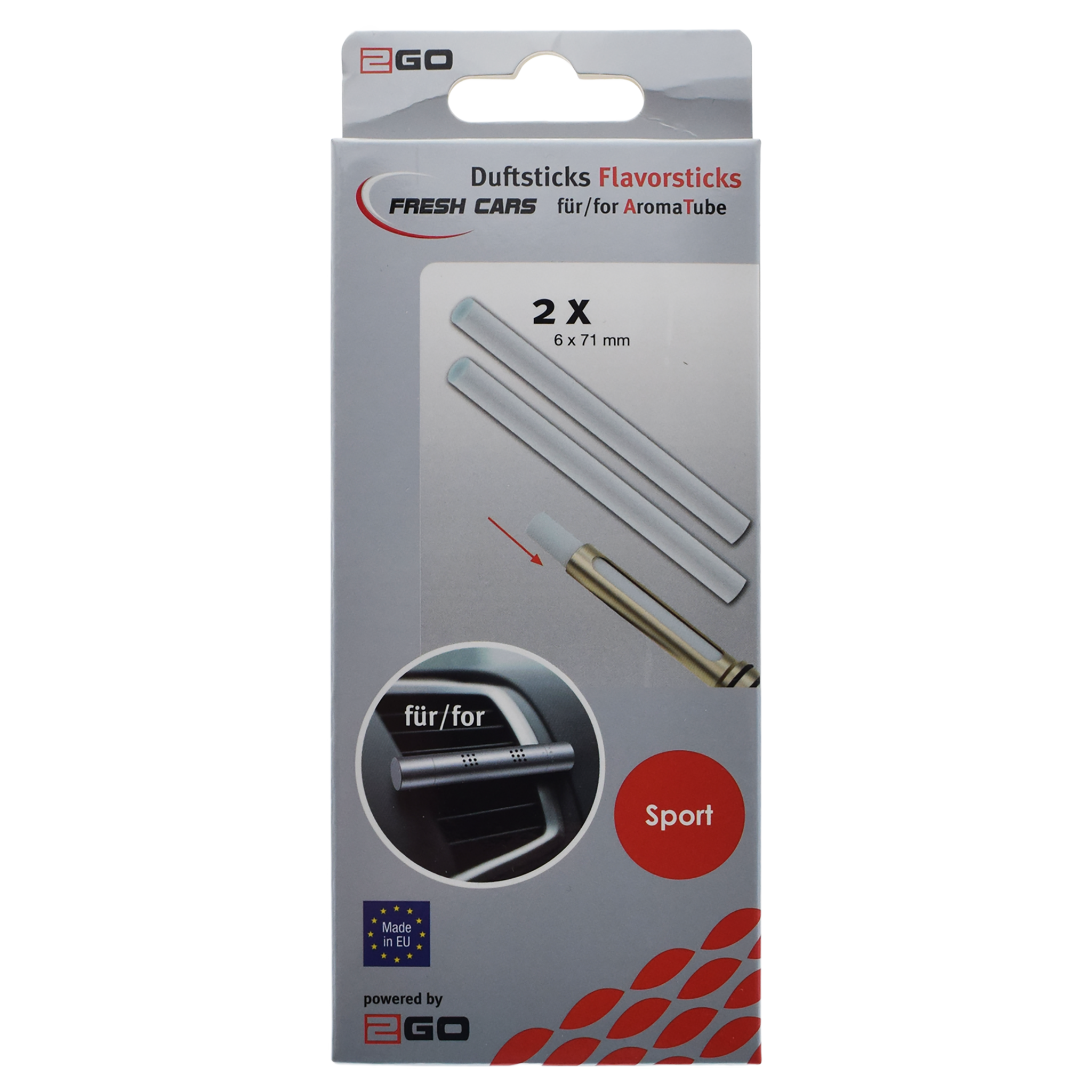 Nachfüll-Sticks für Aroma Tube (2 Stück) - verschiedene Düfte