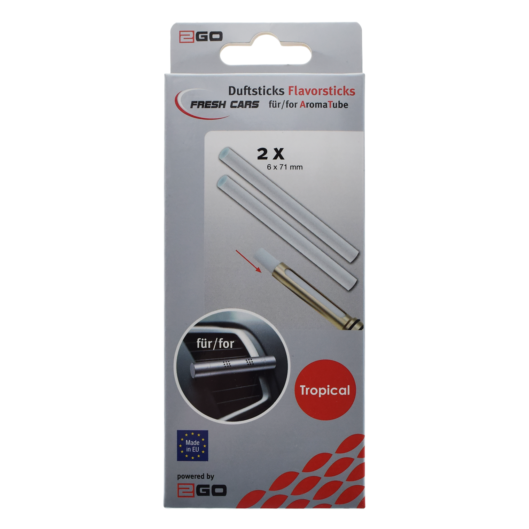 Nachfüll-Sticks für Aroma Tube (2 Stück) - verschiedene Düfte